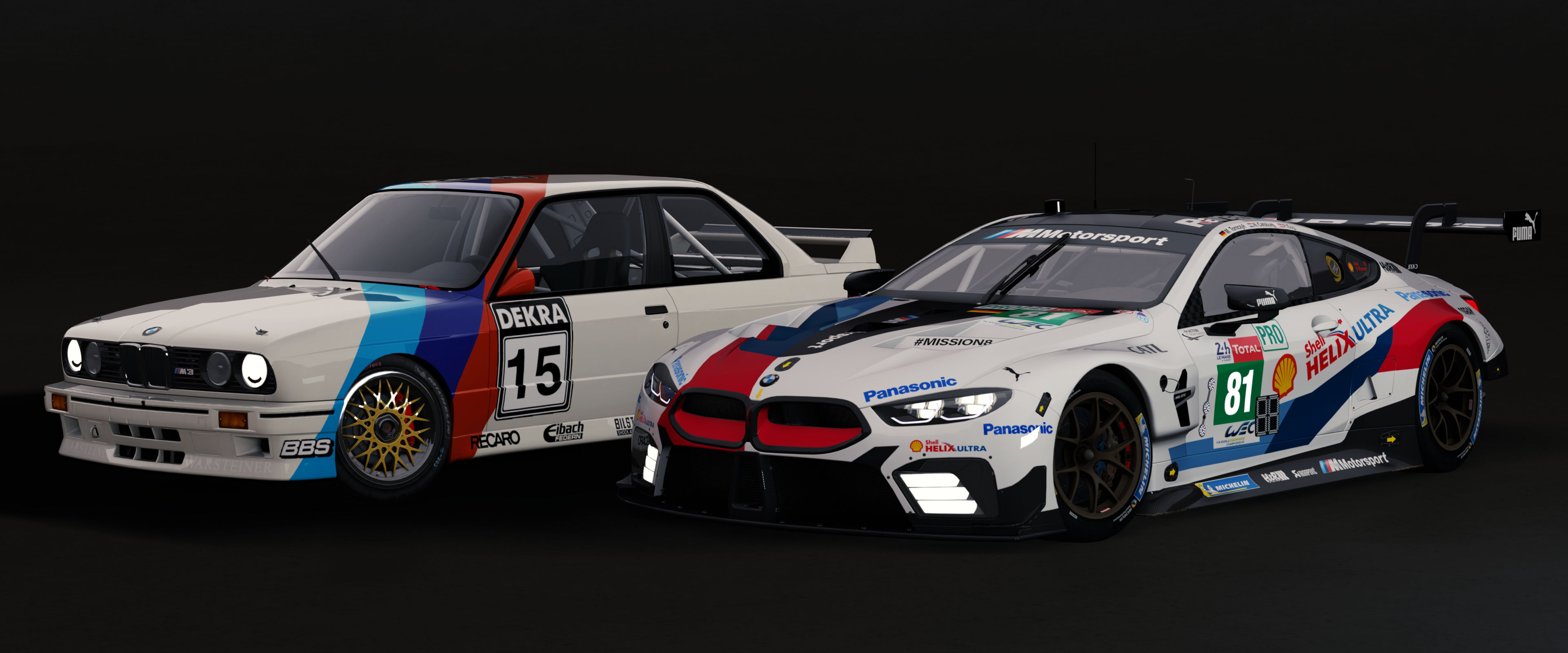 Motorsport BMW BMW E30 Race Cars Assetto Corsa Car Livery Video Games 3840x1600