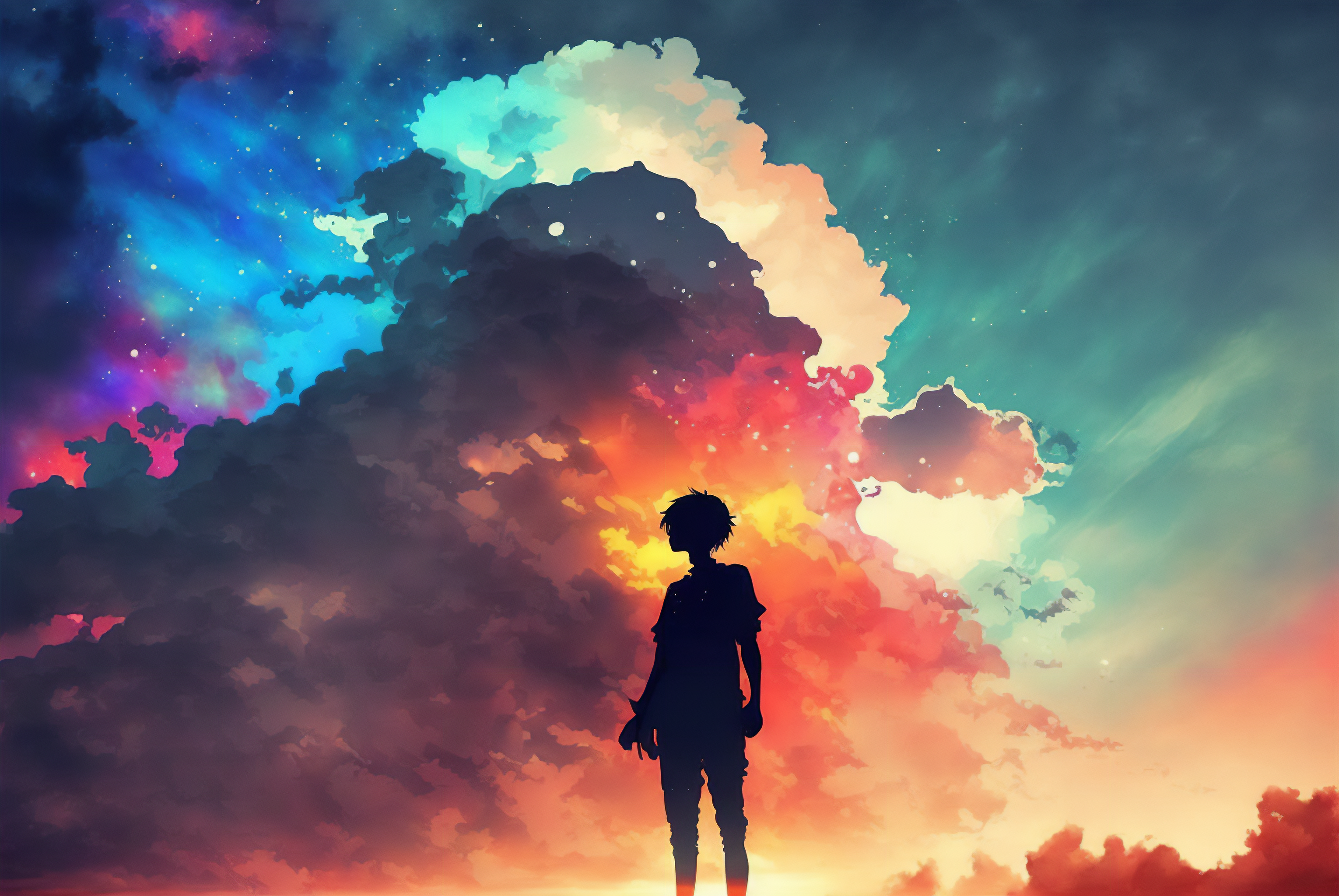 Hình nền đám mây AI của Studio Ghibli là một tác phẩm nghệ thuật tuyệt đẹp. Hãy ngắm nhìn những hình ảnh thiên nhiên đẹp như tranh vẽ, các đám mây mịn màng tràn đầy không khí trong lành. Những hình nền này chắc chắn sẽ mang đến cho bạn một cảm giác đầy thư giãn.