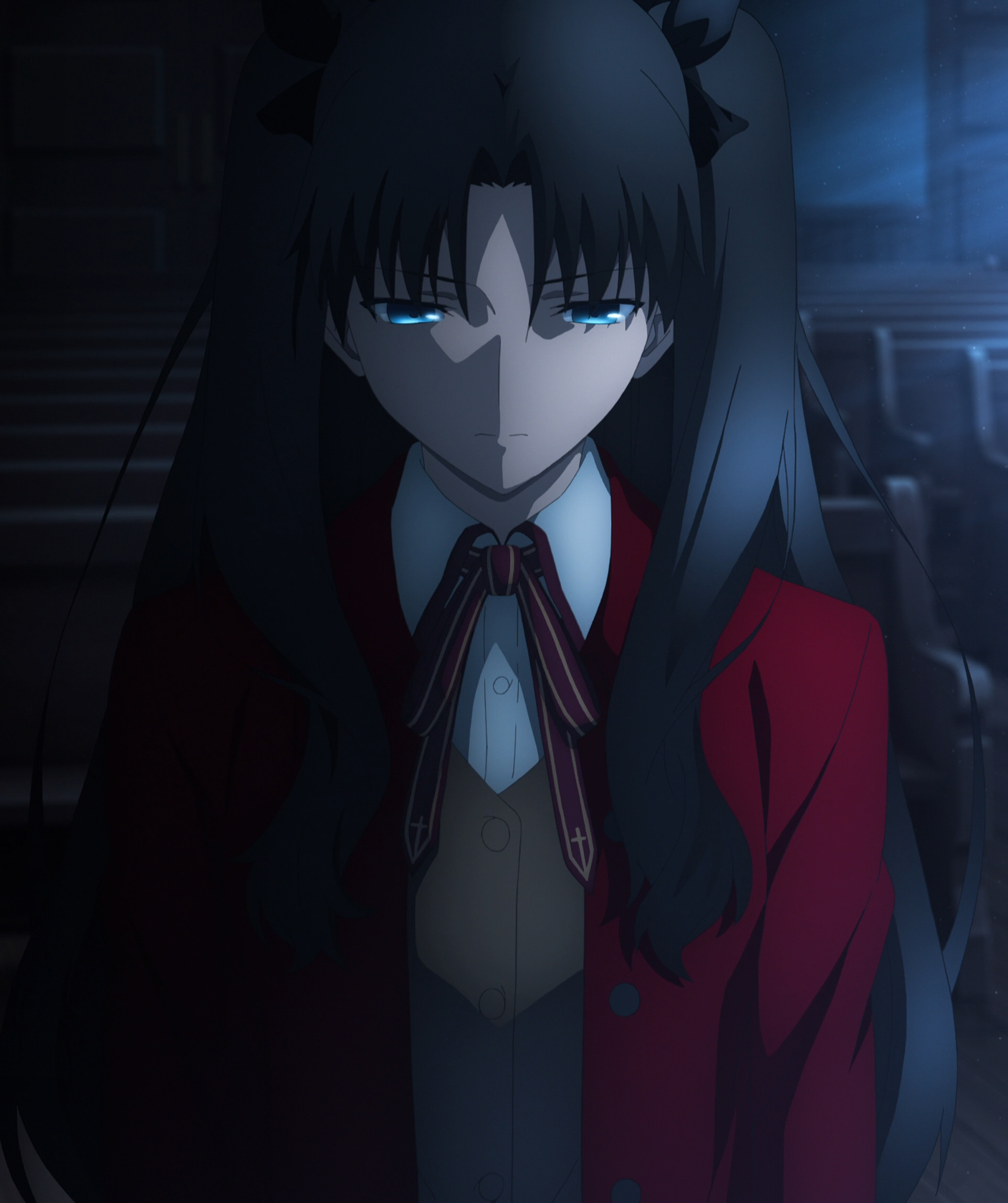 Anime Anime Girls Anime Screenshot Fate Series Fate Stay Night Fate Stay Night Heavens Feel Tohsaka  1915x2285