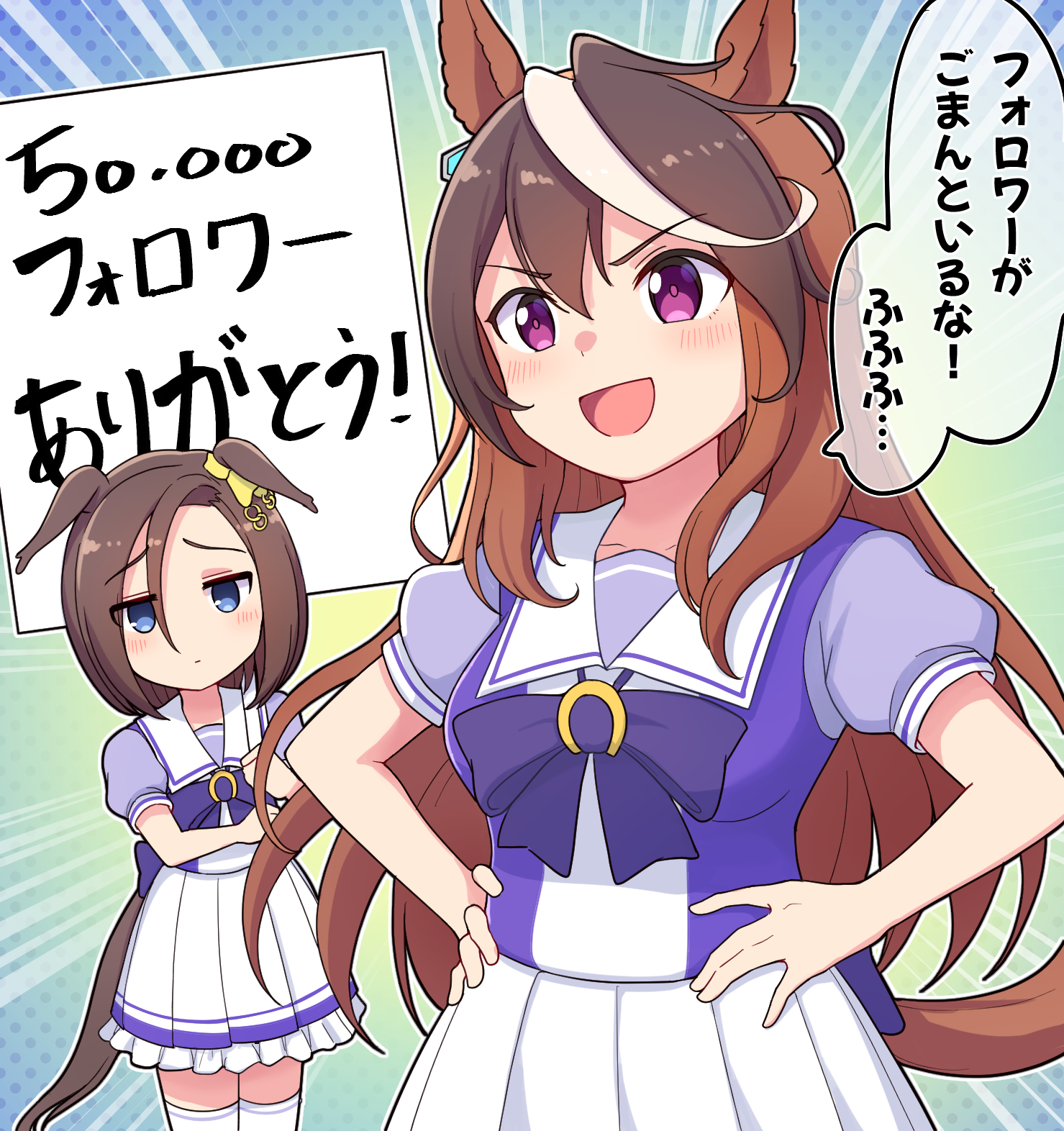 Anime Anime Girls Uma Musume Pretty Derby Horse Girls Animal Ears Symboli Rudolf Uma Musume Air Groo 1479x1572