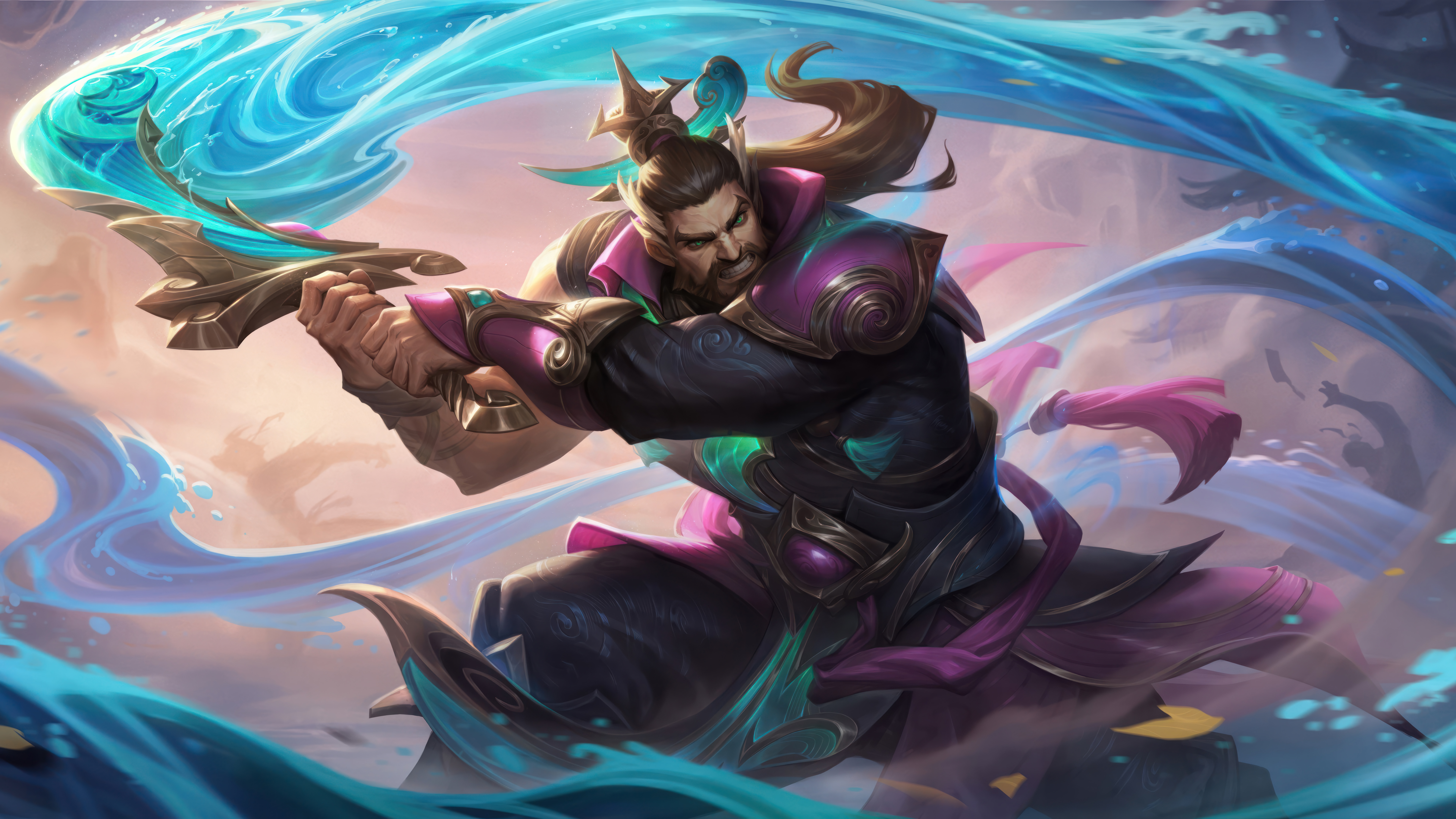 Tryndamere League Of Legends Immortal Journey League Of Legends League Of Legends Wild Rift League O 7680x4320