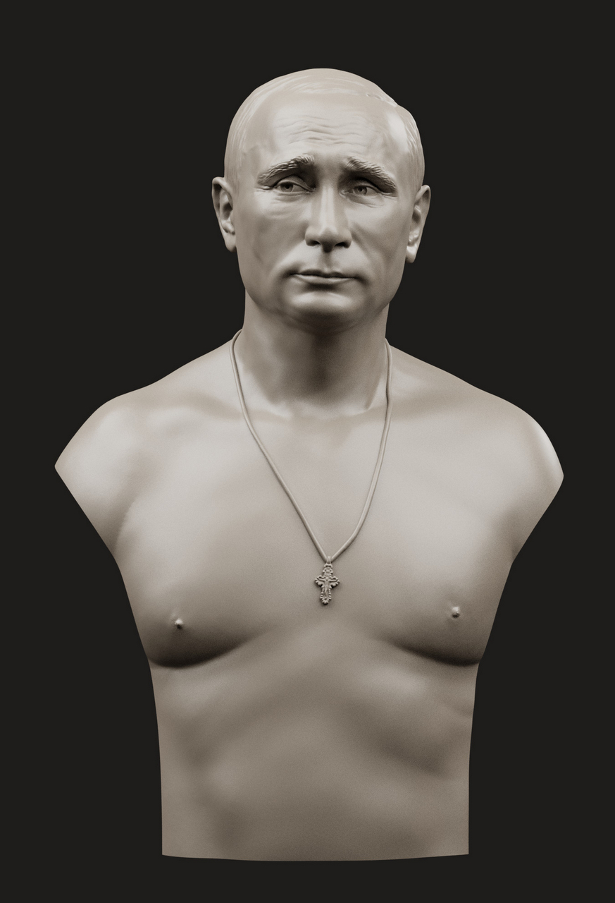 Maxim Sardushkin Vladimir Putin Politics Political Figure Portrait Display ArtStation Orthodox Russi 873x1280