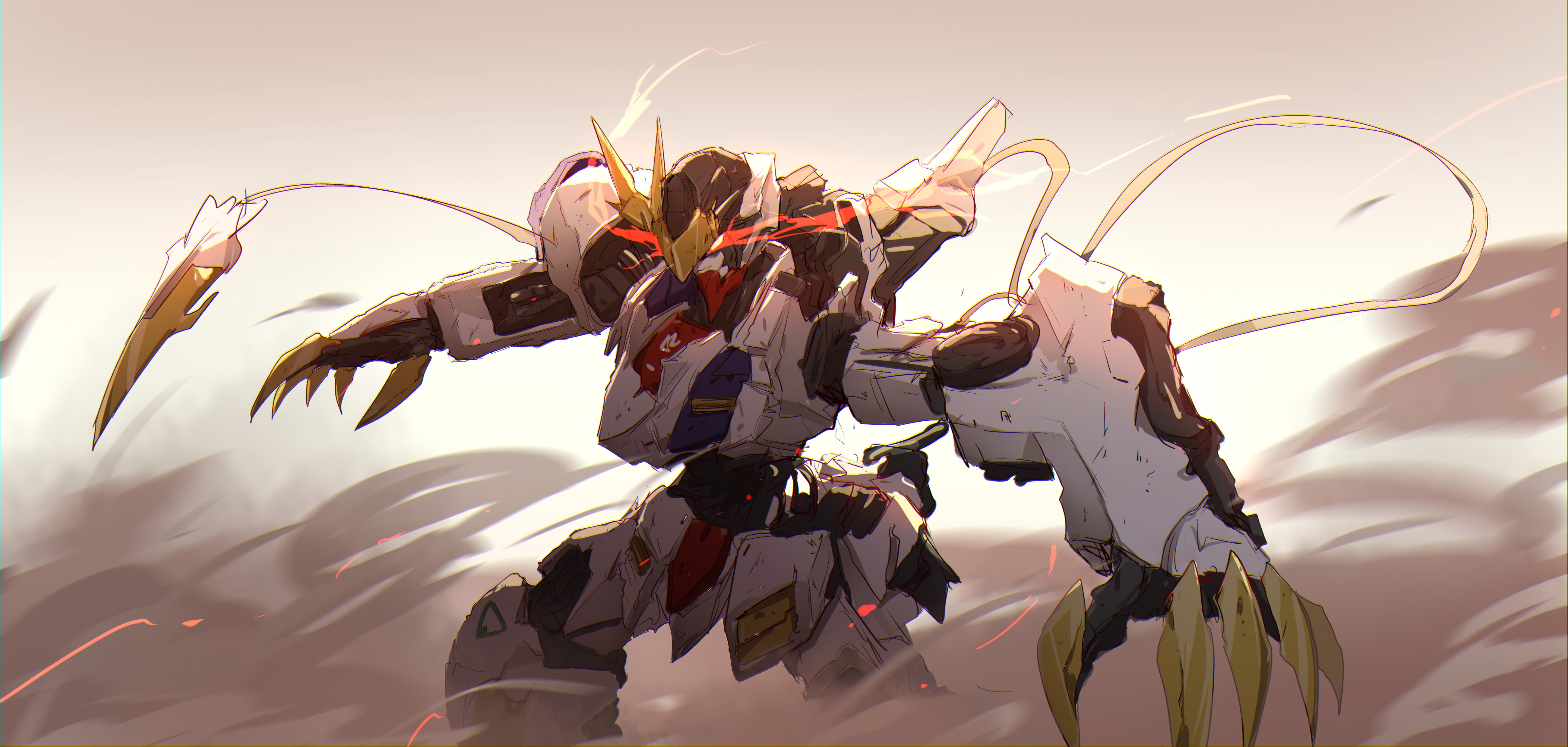 Anime Mobile Suit Gundam Iron Blooded Orphans 5200x2480