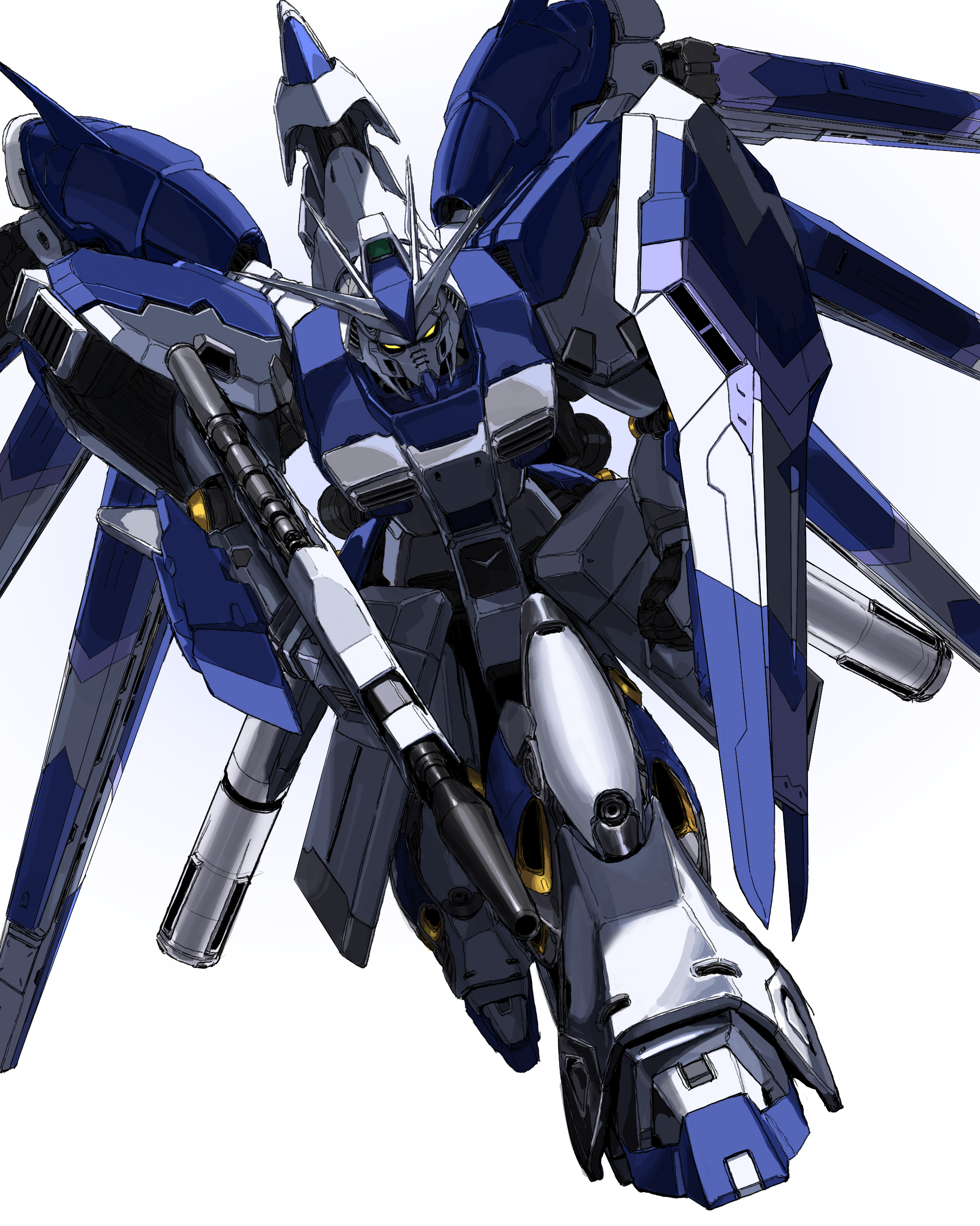 Hi Gundam Mobile Suit Gundam CCA Beltorchikas Children Anime Mechs Super Robot Taisen Gundam Artwork 2000x2500