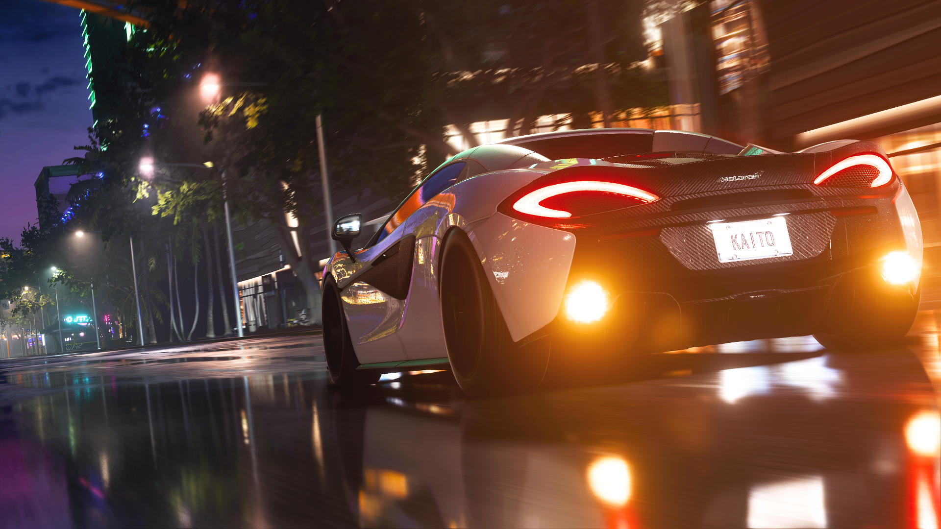 Need For Speed Heat Need For Speed EA Games Car Video Game Car Race Cars 4K Gaming 4k Pic Neon Custo 1920x1080