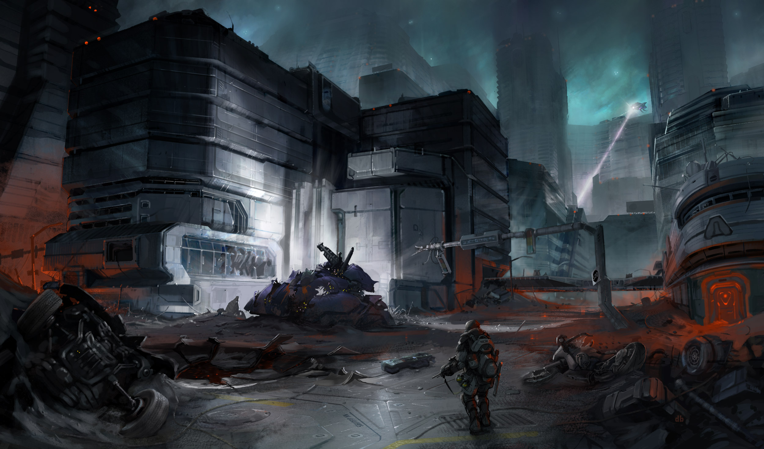 Video Game Halo 2500x1469