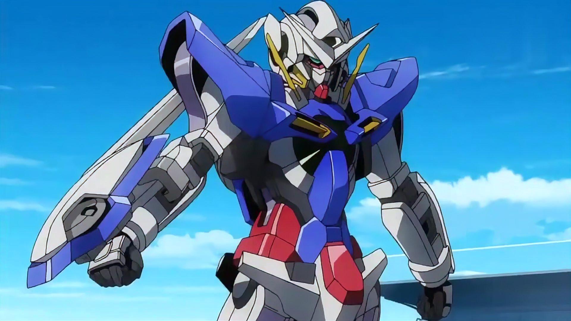 Anime Anime Screenshot Mechs Mobile Suit Gundam 00 Gundam Gundam Exia Artwork Digital Art Super Robo 1920x1080