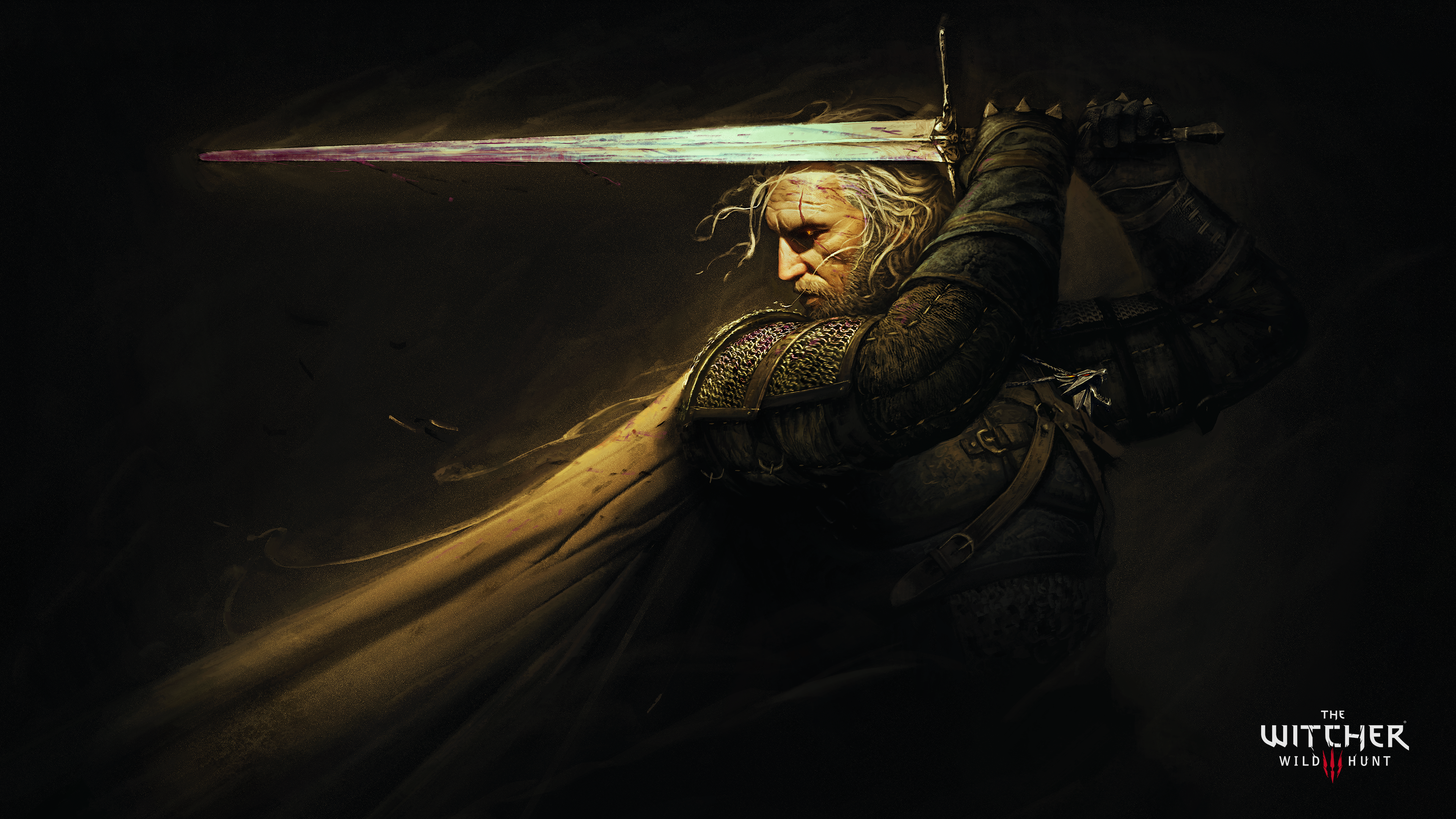 The Witcher 3 Wild Hunt Geralt Of Rivia Video Game Art Witcher 3 7th Anniversary Artwork Fantasy Men 3840x2160