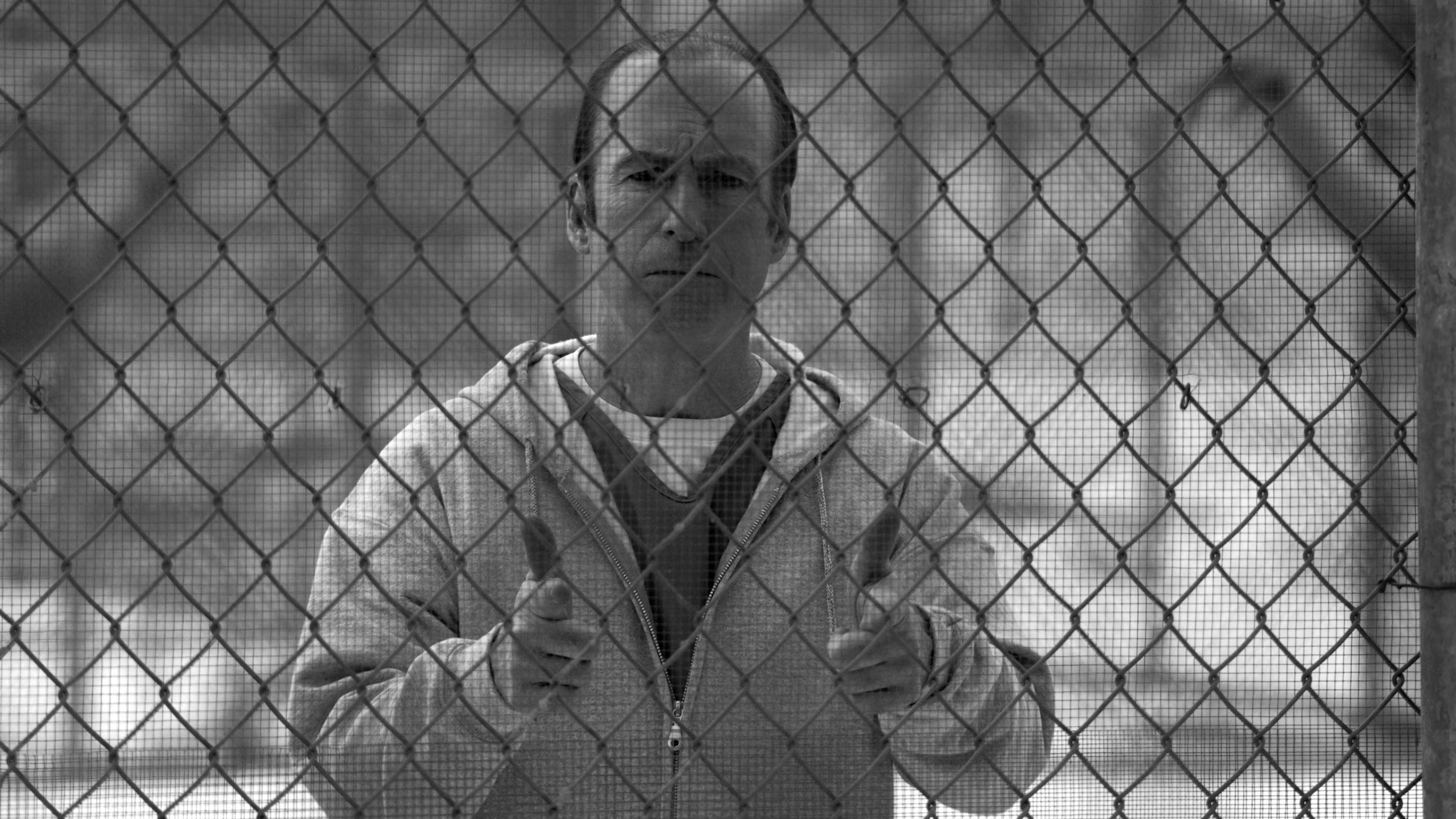 Saul Goodman Better Call Saul Jimmy McGill Prison Prisoners Monochrome Dark 3840x2160