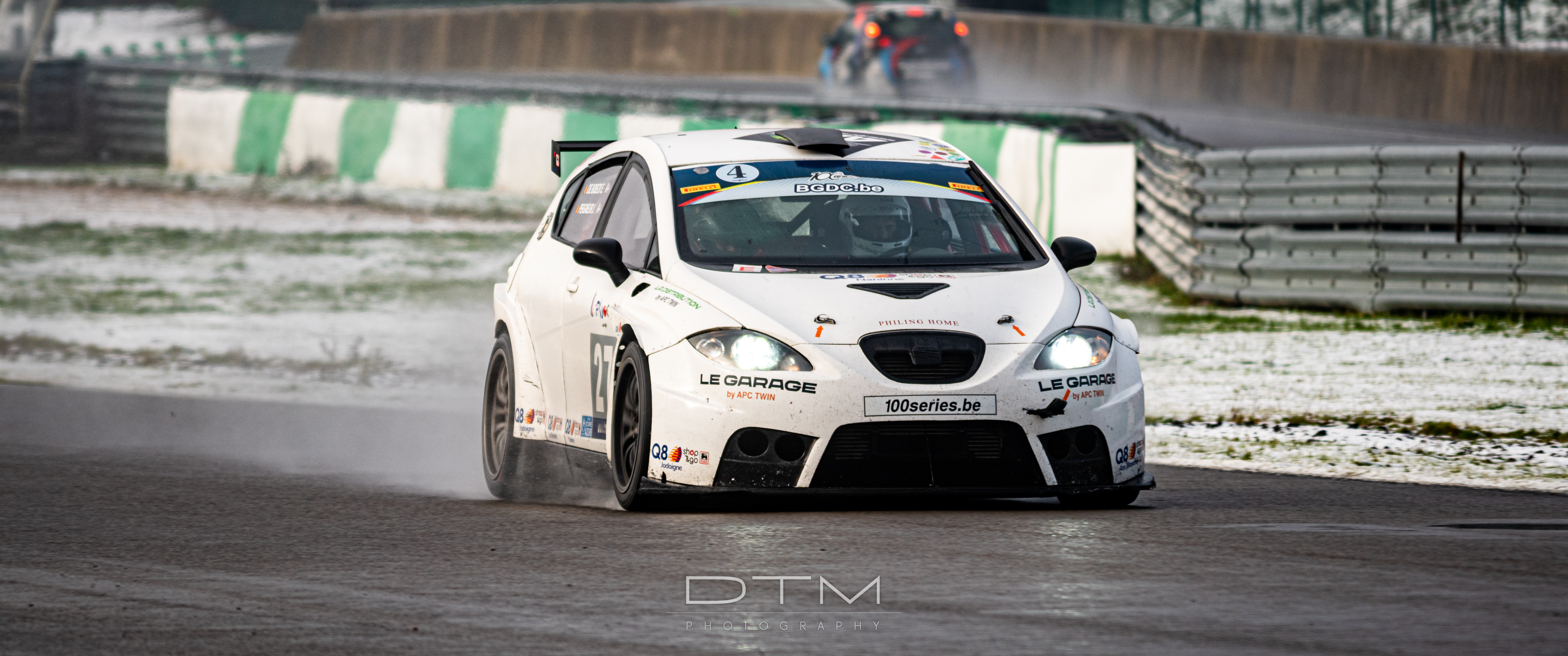Circuit Jules Tacheny Seat Leon Seat BGDC Dtm Photography Car Front Angle View Headlights Race Track 5568x2331