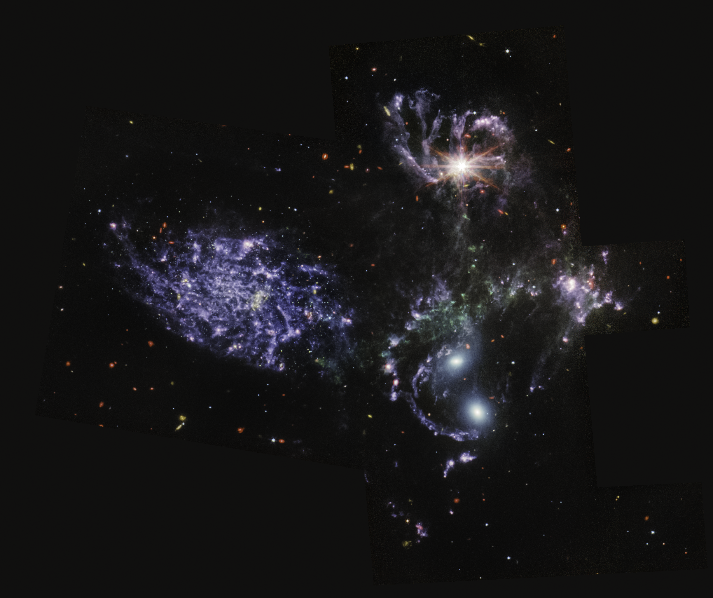 James Webb Space Telescope Space Galaxy Stars 2444x2049