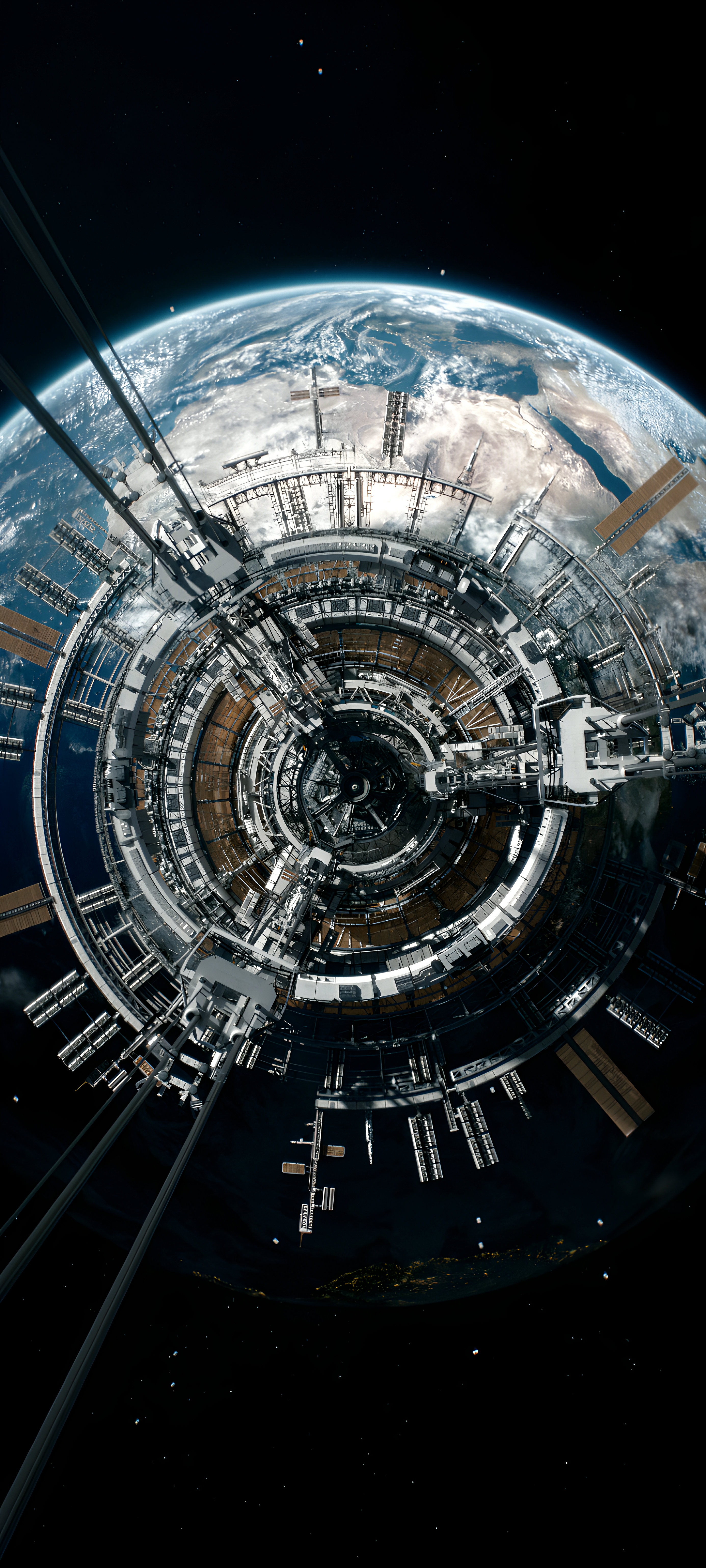The Wandering Earth 2 Science Fiction Film Stills Portrait Display Technology Space 2772x6160