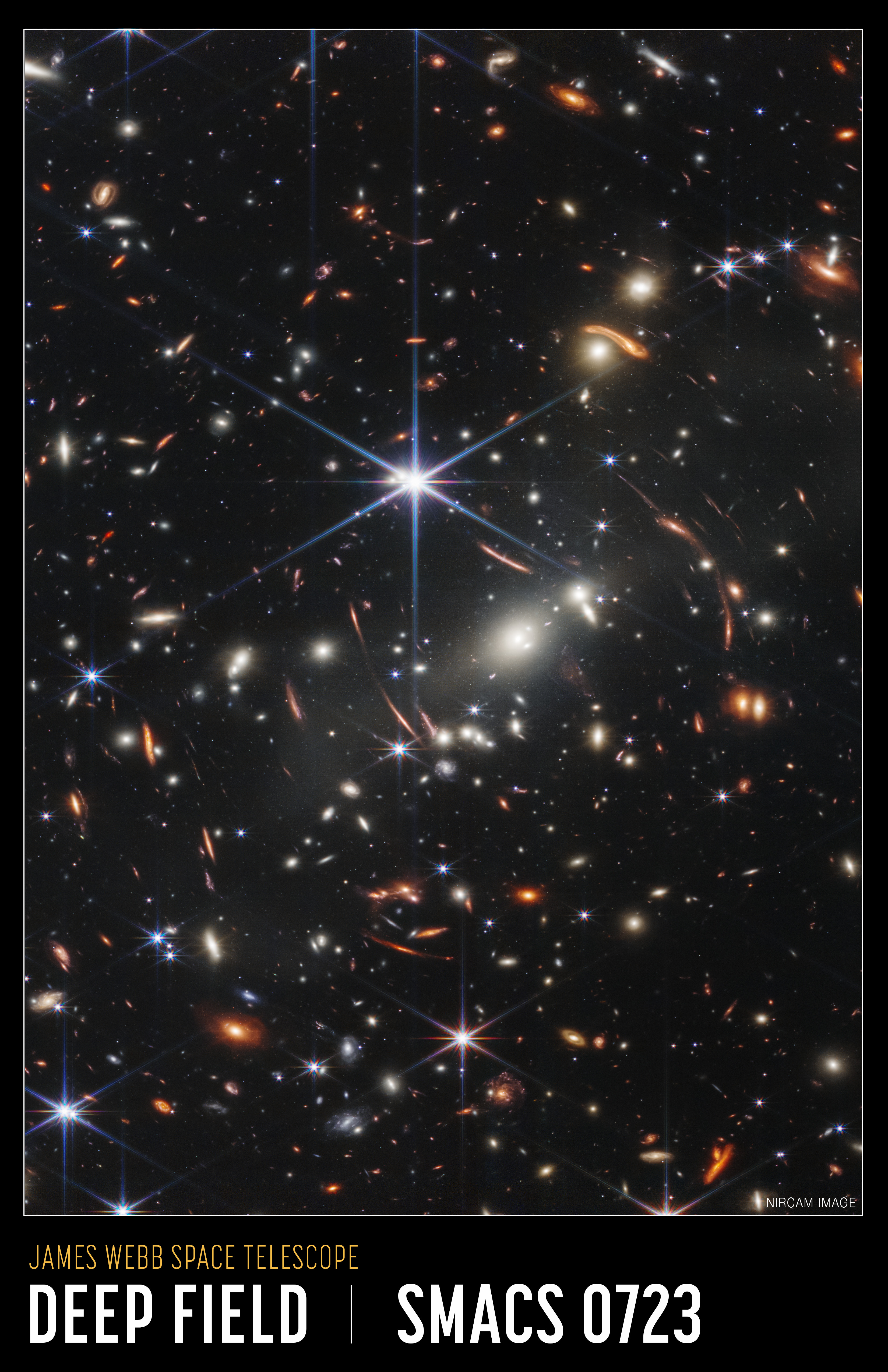 NASA JWST James Webb Space Telescope Space Stars Infrared 3300x5100