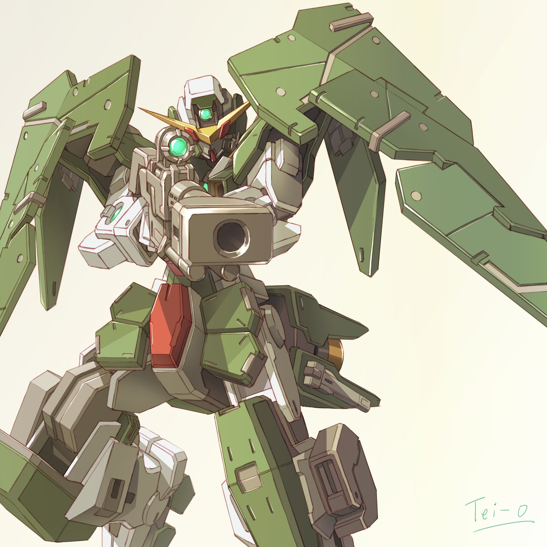 Gundam Dynames Anime Mechs Super Robot Taisen Mobile Suit Gundam 00 Gundam Artwork Digital Art Fan A 1800x1800