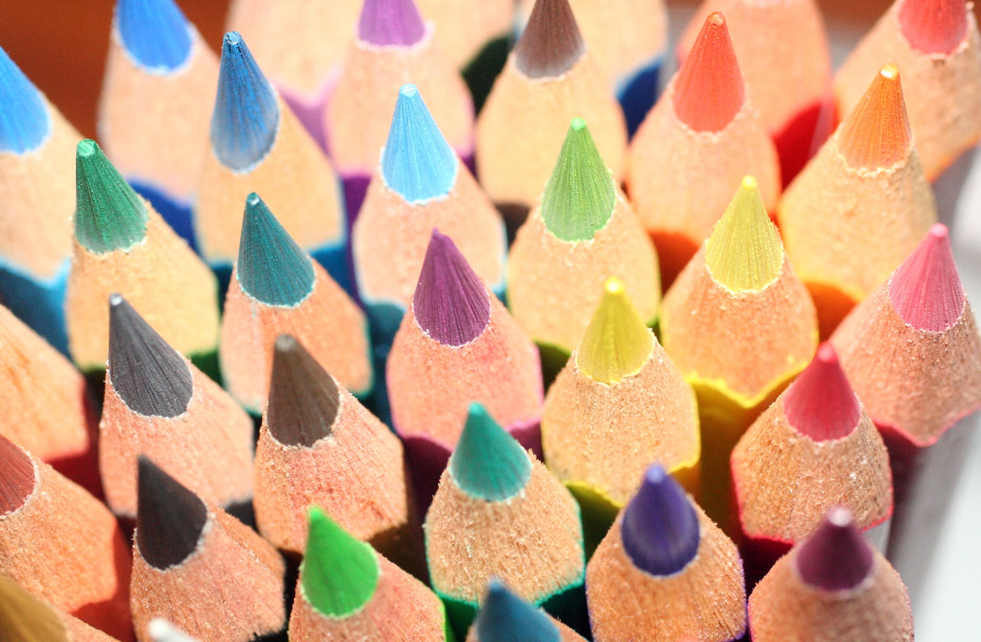 Pencils Photography Colorful 1920x1257