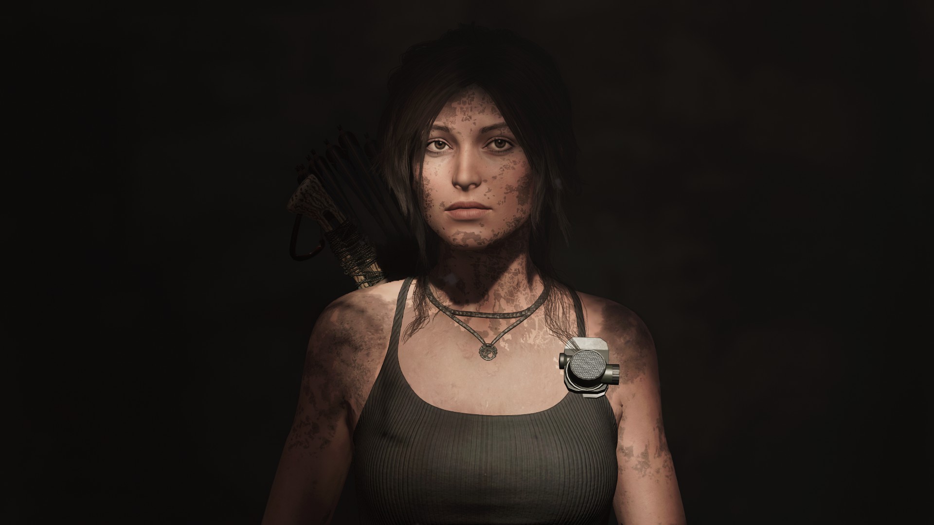 Lara Croft Tomb Raider Shadow Of The Tomb Raider Video Games Screen Shot Tank Top Video Game Girls C 1920x1080