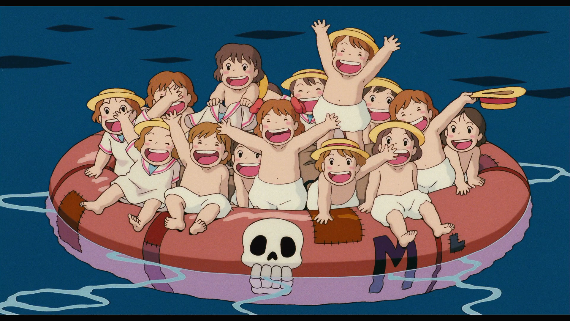 Porco Rosso Studio Ghibli Screen Shot Anime Anime Boys Anime Girls Anime Screenshot Floater Water 1920x1080