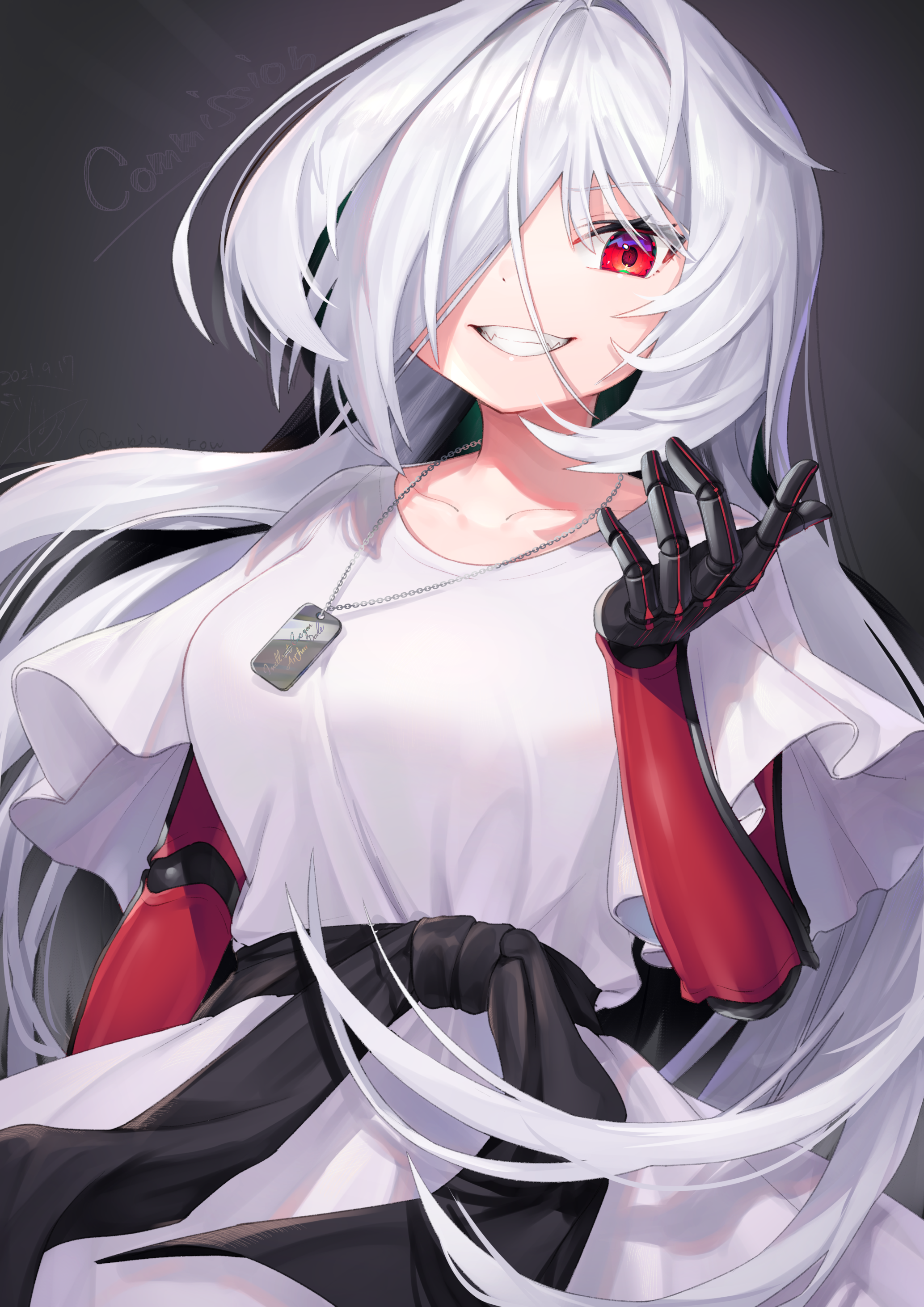 Top 15 Beautiful Anime Girls With White Hair And Red Eyes 2023   OtakusNotes