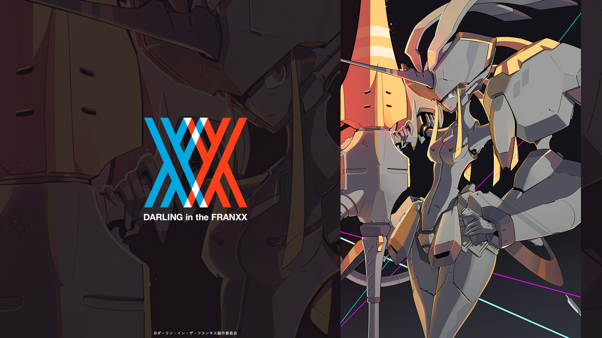 Darling In The FranXX Anime Mechs 1920x1080