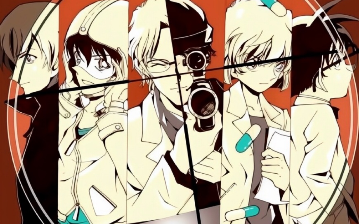 Detective Conan Meitantei Conan Anime Anime Girls Anime Boys 1392x871
