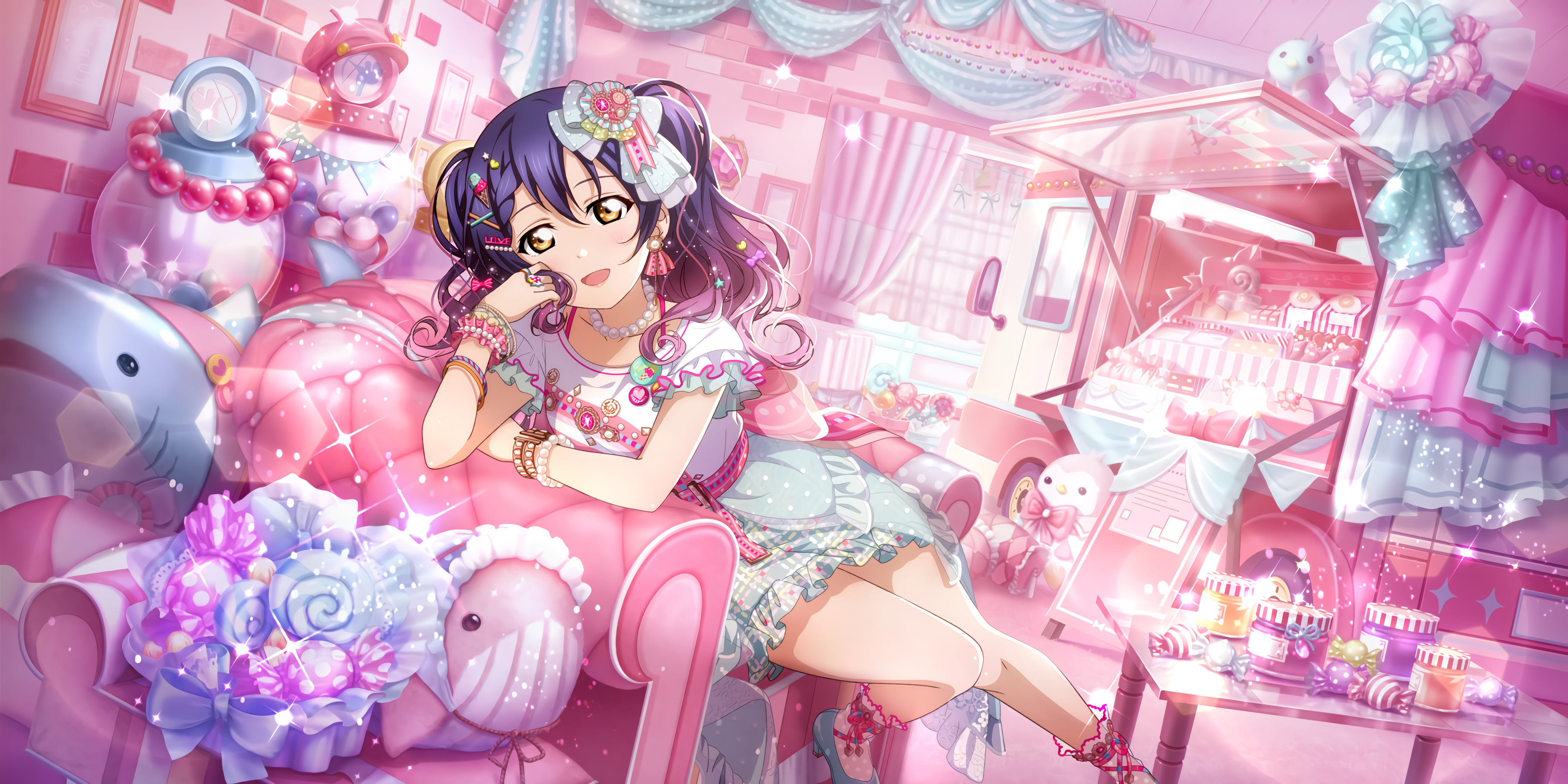 Sonoda Umi Love Live Anime Anime Girls 3600x1800