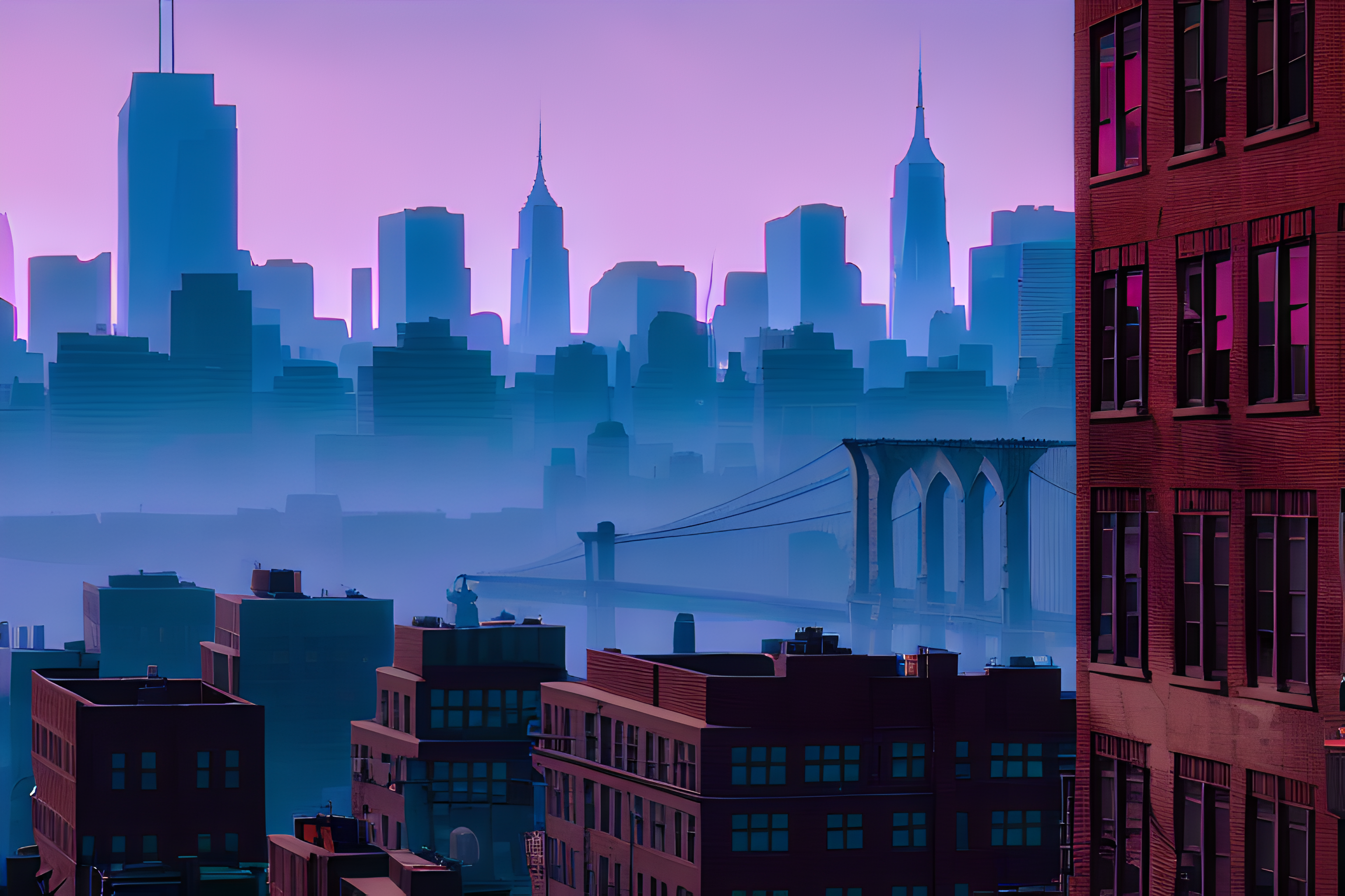 Spider Verse Spiderverse Into The Spiderverse Spiderman Miles Morales New York City Brookliyn Stable 3072x2048