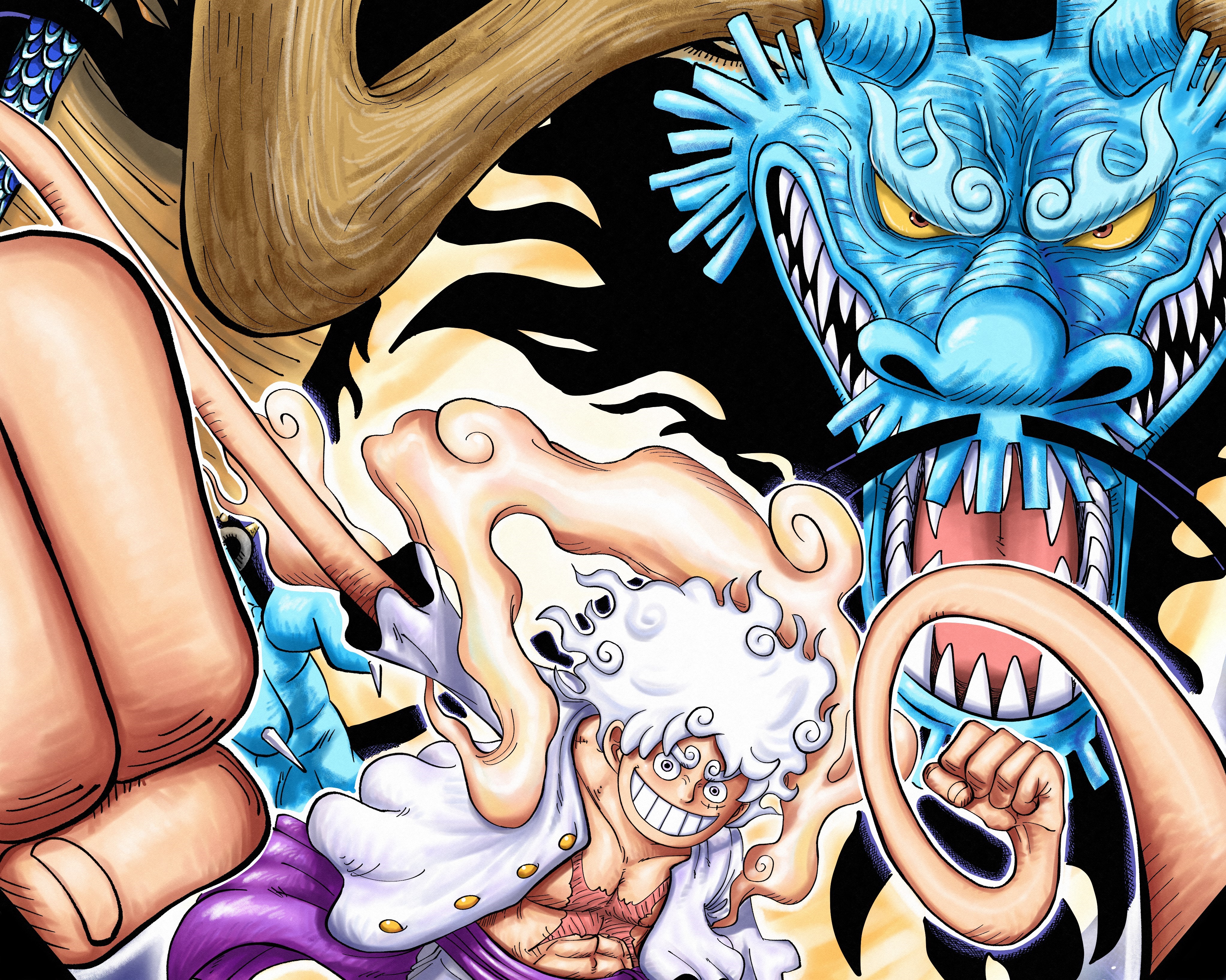 Anime One Piece 4091x3272