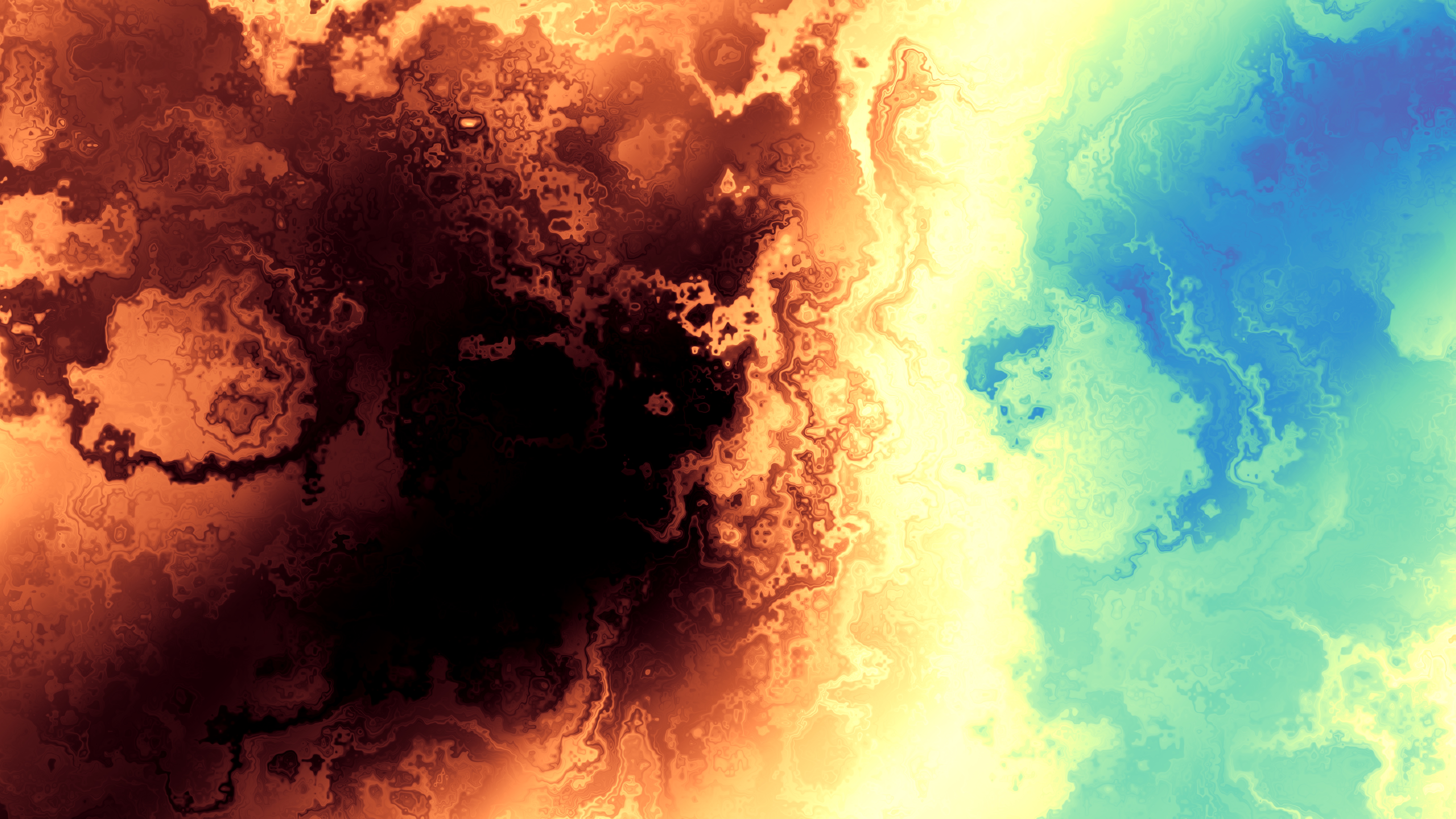 Abstract Gradient Color Burst 7680x4320