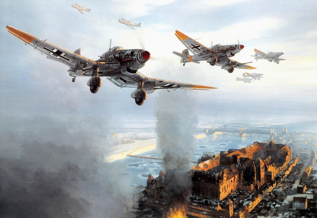 World War Ii Military Military Aircraft Aircraft Airplane Boxart Luftwaffe Germany Junkers Ju 87 Stu 1309x900