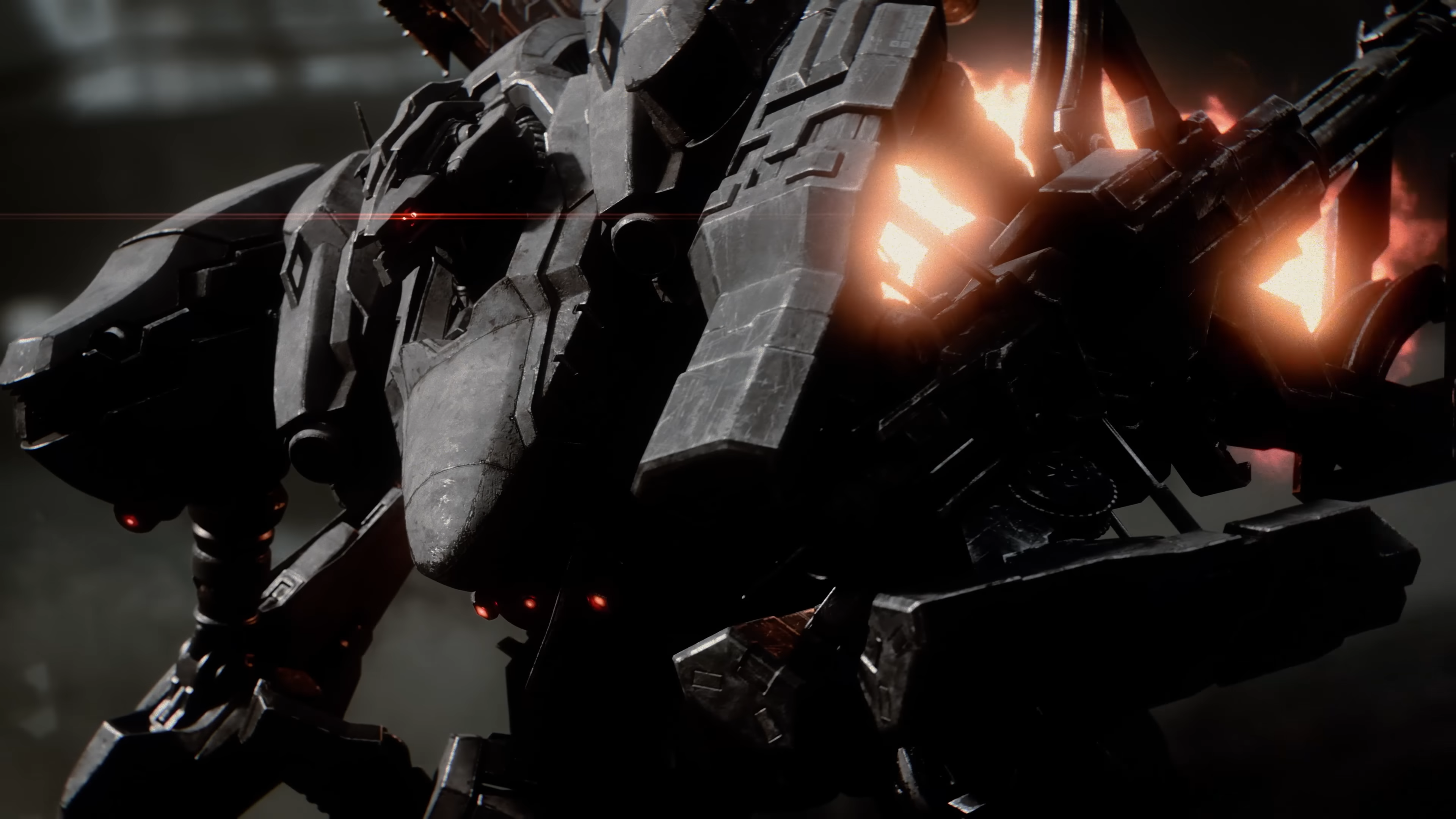 Armored Core Armored Core Vi Video Games Video Game Art Mechs Robot 3840x2160