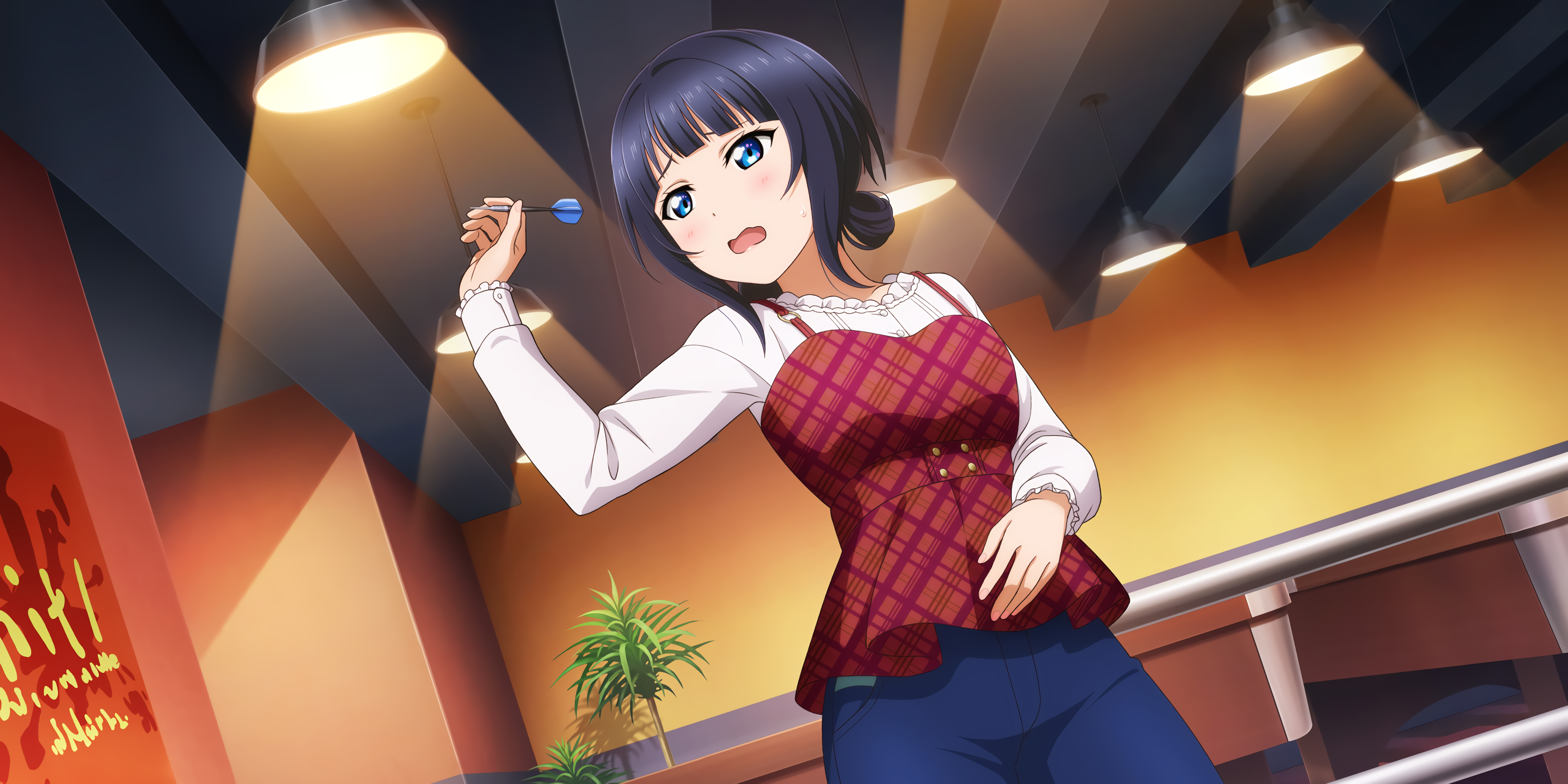 Asaka Karin Love Live Love Live Nijigasaki High School Idol Club Anime Anime Girls 3600x1800