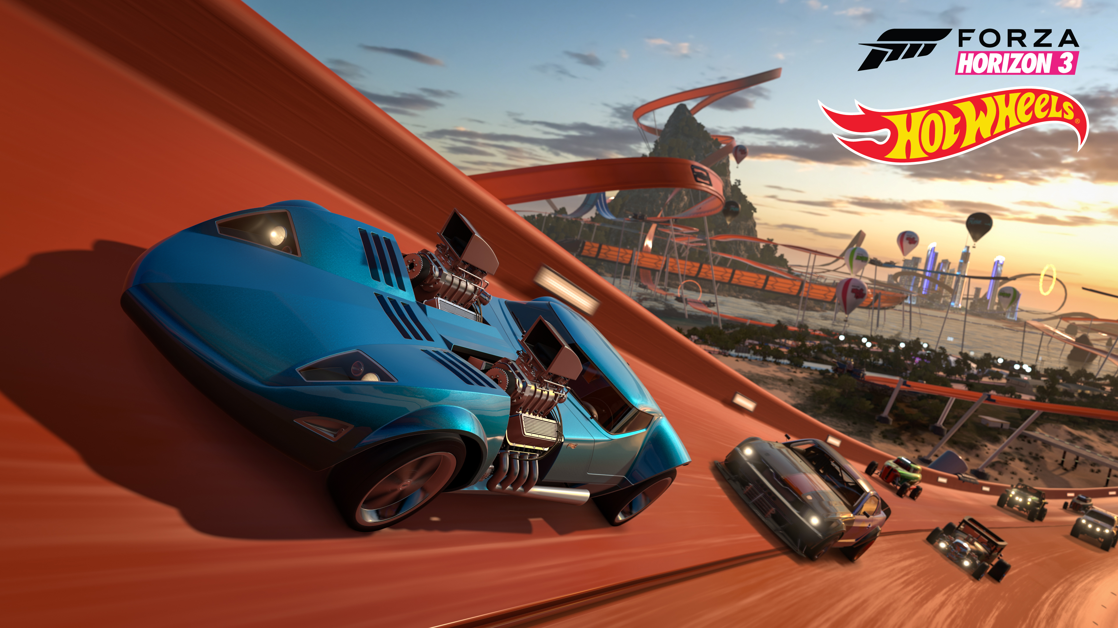 Forza Horizon 3 Video Games CGi Car Logo Race Tracks Racing Race Cars 3840x2160