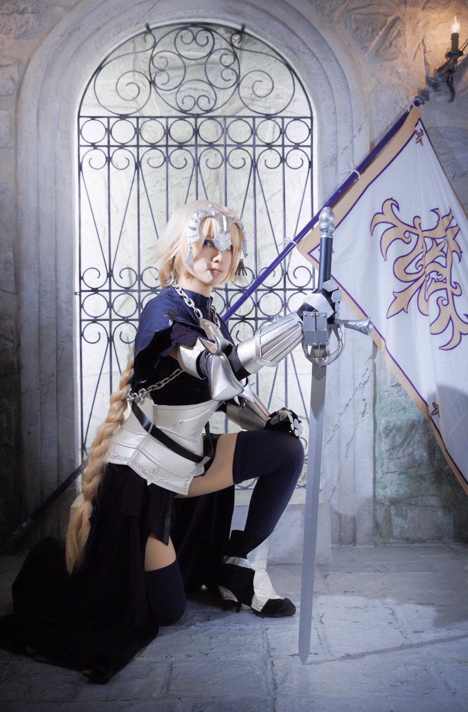 Jeanne DArc Fate Ruler Fate Apocrypha Asian Asian Cosplayer Cosplay Japanese Japanese Women Women Lo 1609x2448