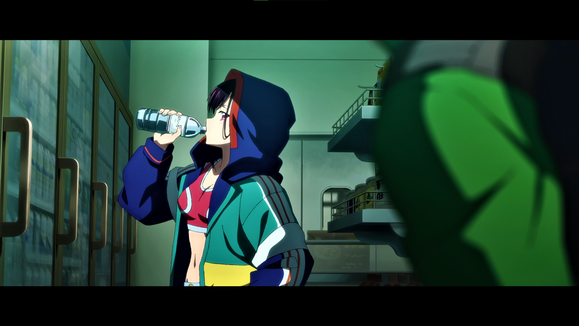 Zom 100 Bucket List Of The Dead Drinking Hoods Water Anime Anime Screenshot Anime Girls Shizuka Mika 1917x1080