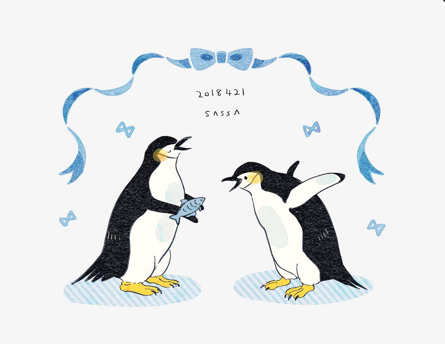 Humor Penguins Animals Fish 1516x1171
