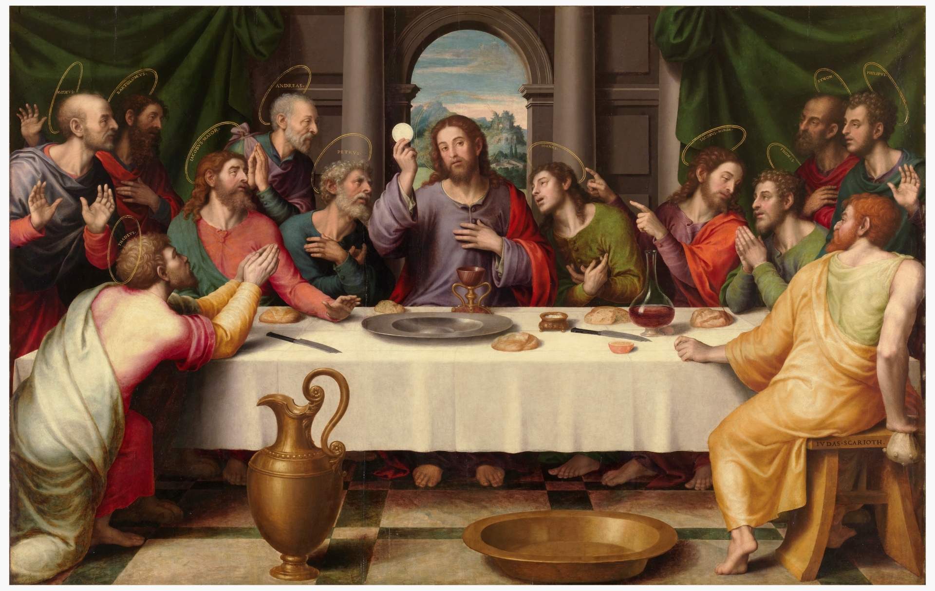 The Last Supper Painting 1920x1215