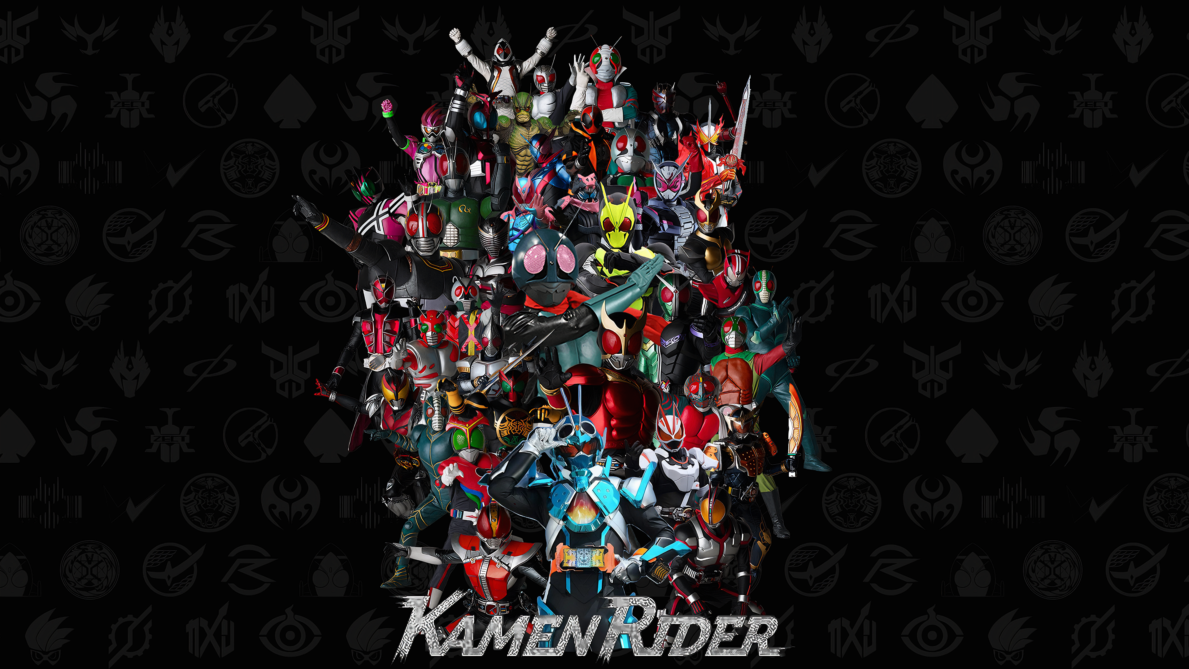 Kamen Rider Kamen Rider Kuuga Kamen Rider Agito Kamen Rider Ryuki Kamen Rider Faiz Kamen Rider Blade 3840x2160