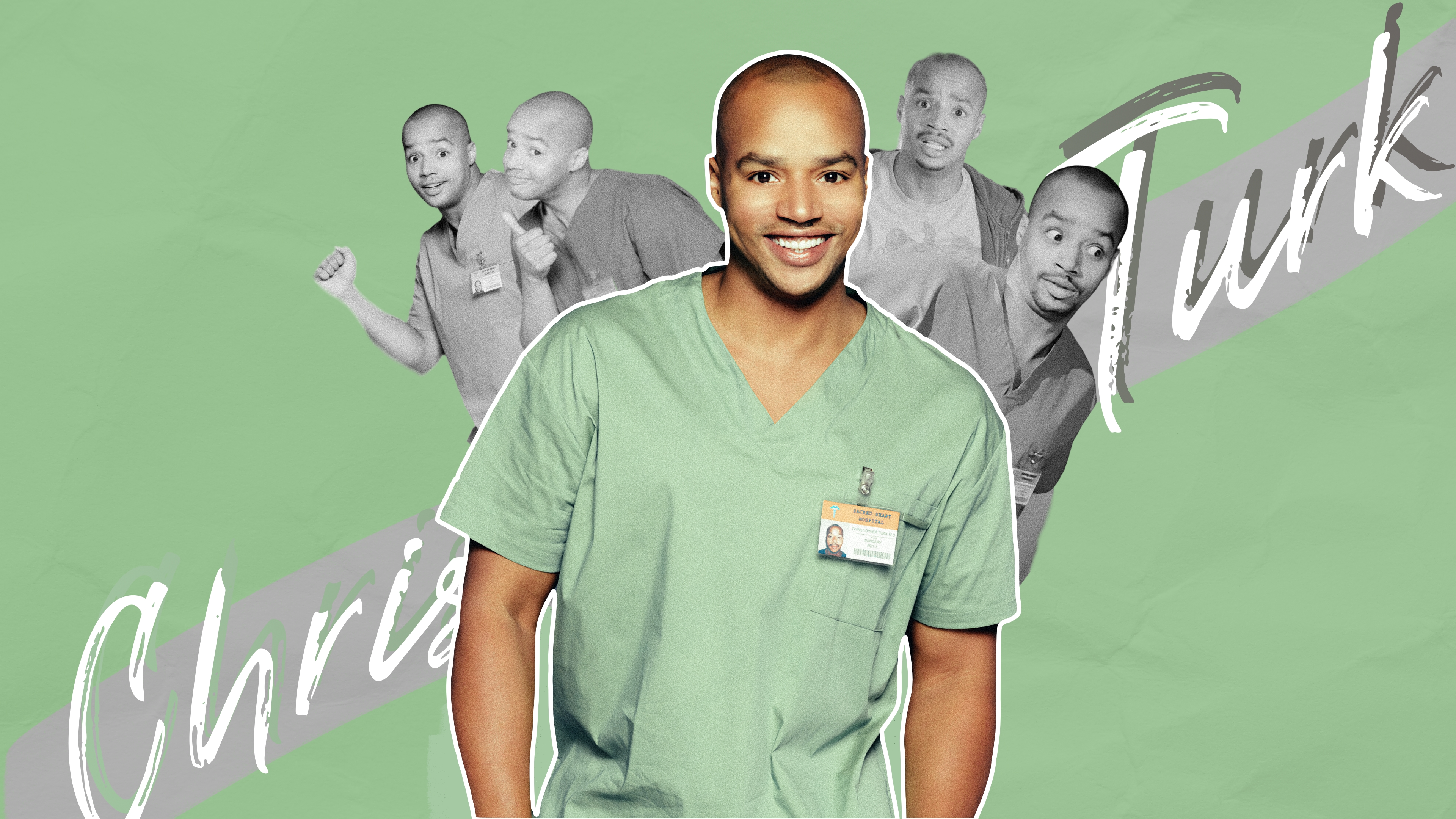 Scrubs Donald Faison TV 3840x2160