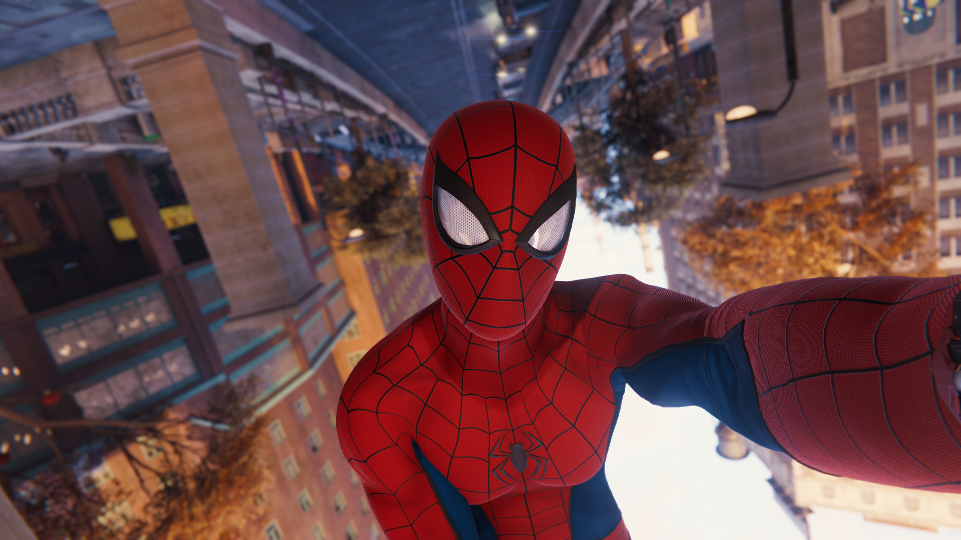 Spider Man 2018 Spider Man Marvel Super Heroes Marvels Spider Man CGi Superhero 1920x1080