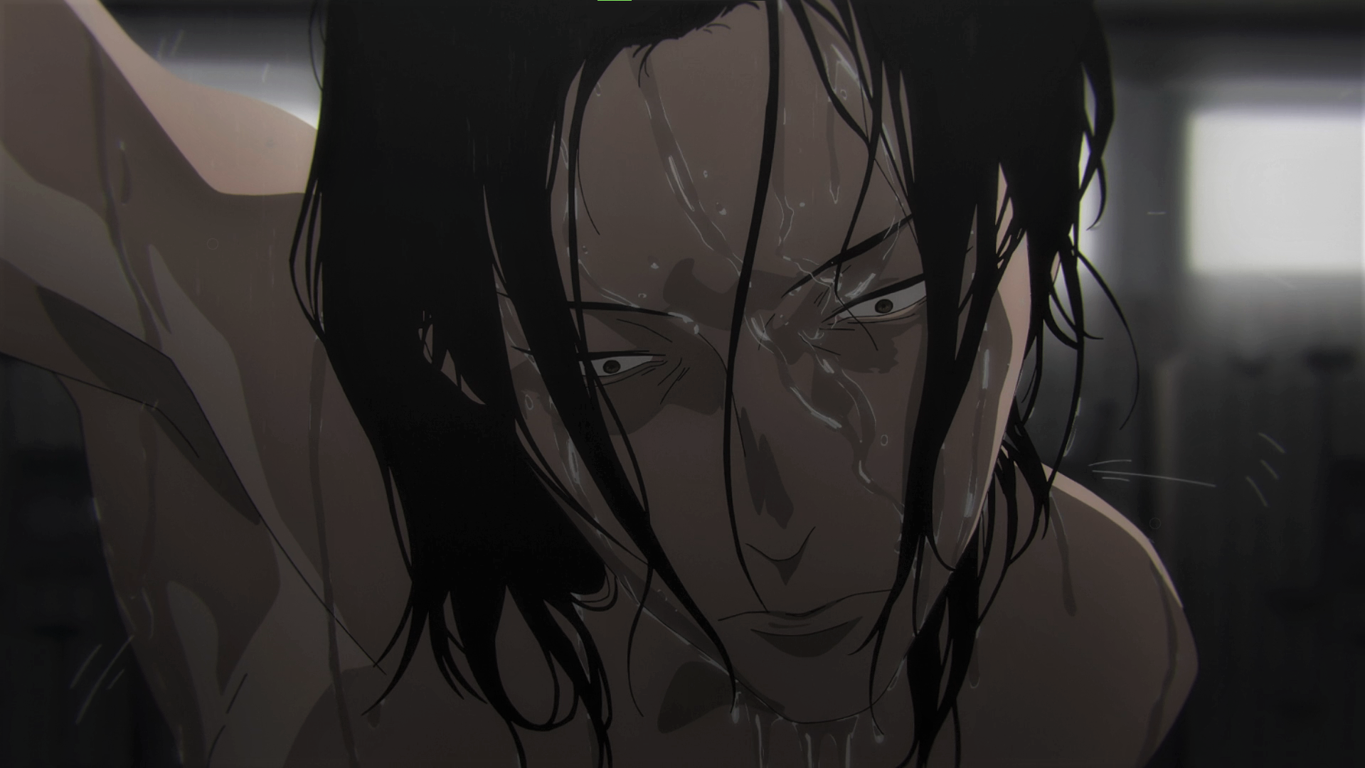 Jujutsu Kaisen Suguru Geto Wet Wet Hair Frown Window Anime Anime Screenshot Anime Boys 1919x1080