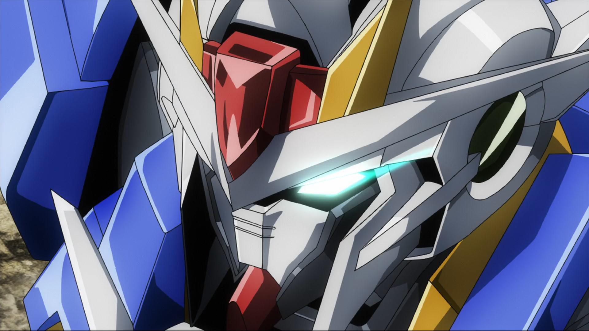 Anime Mechs Super Robot Taisen Anime Screenshot Gundam Mobile Suit Gundam 00 00 Gundam Artwork Digit 1920x1080