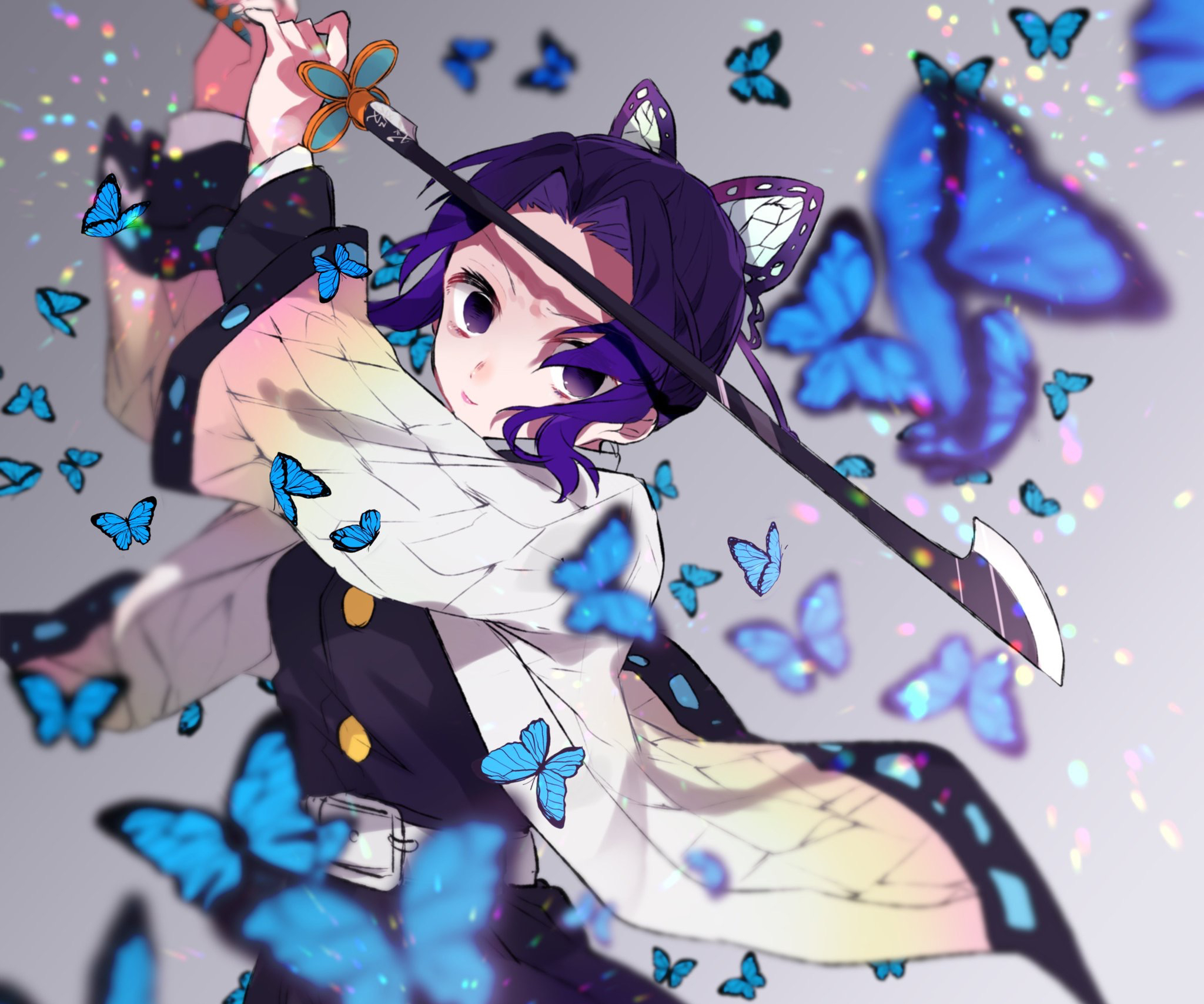 Shinobu Kochou Butterfly 2048x1707