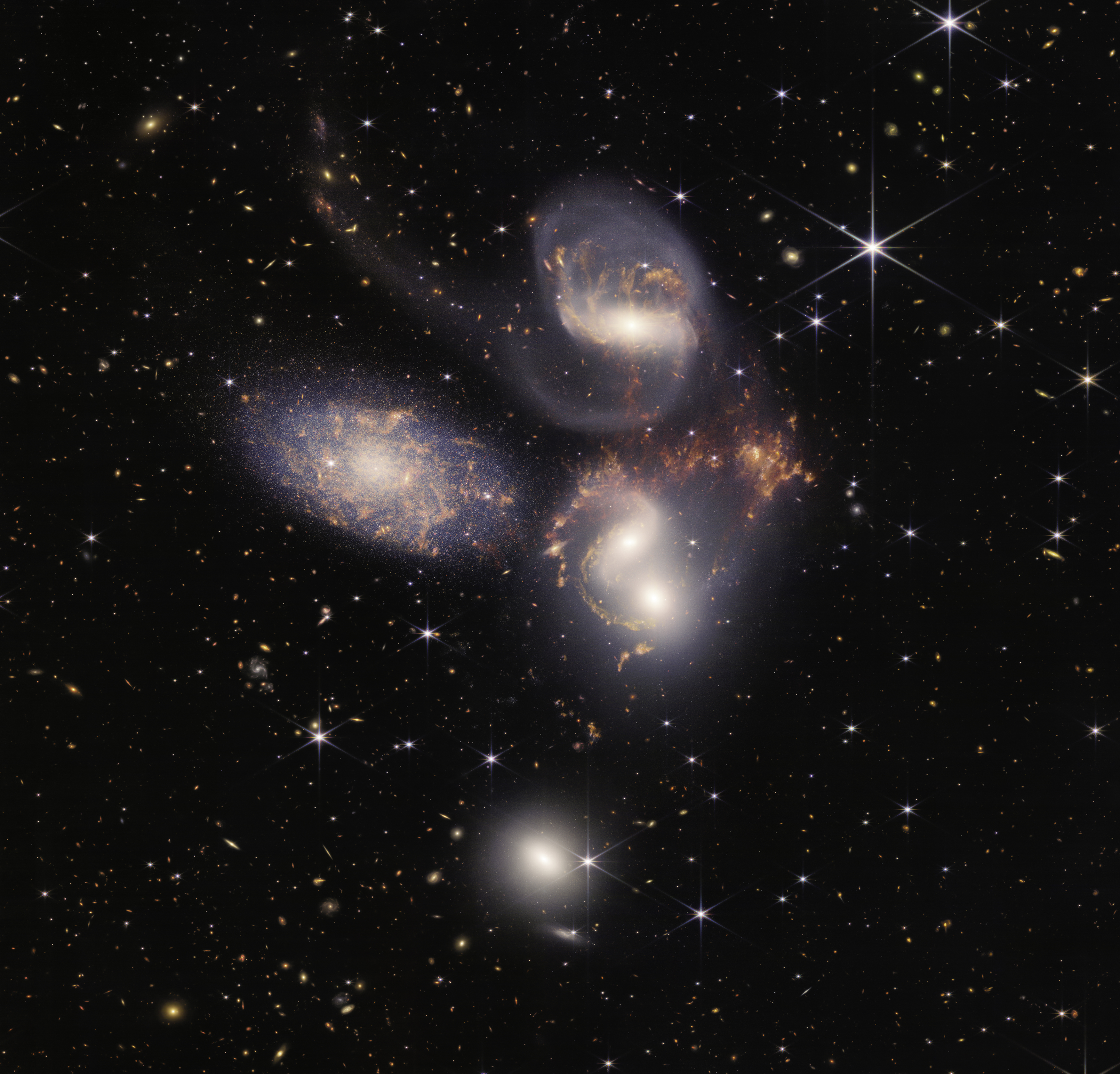 Universe Space Galaxy Stars NASA James Webb Space Telescope Infrared 3500x3355