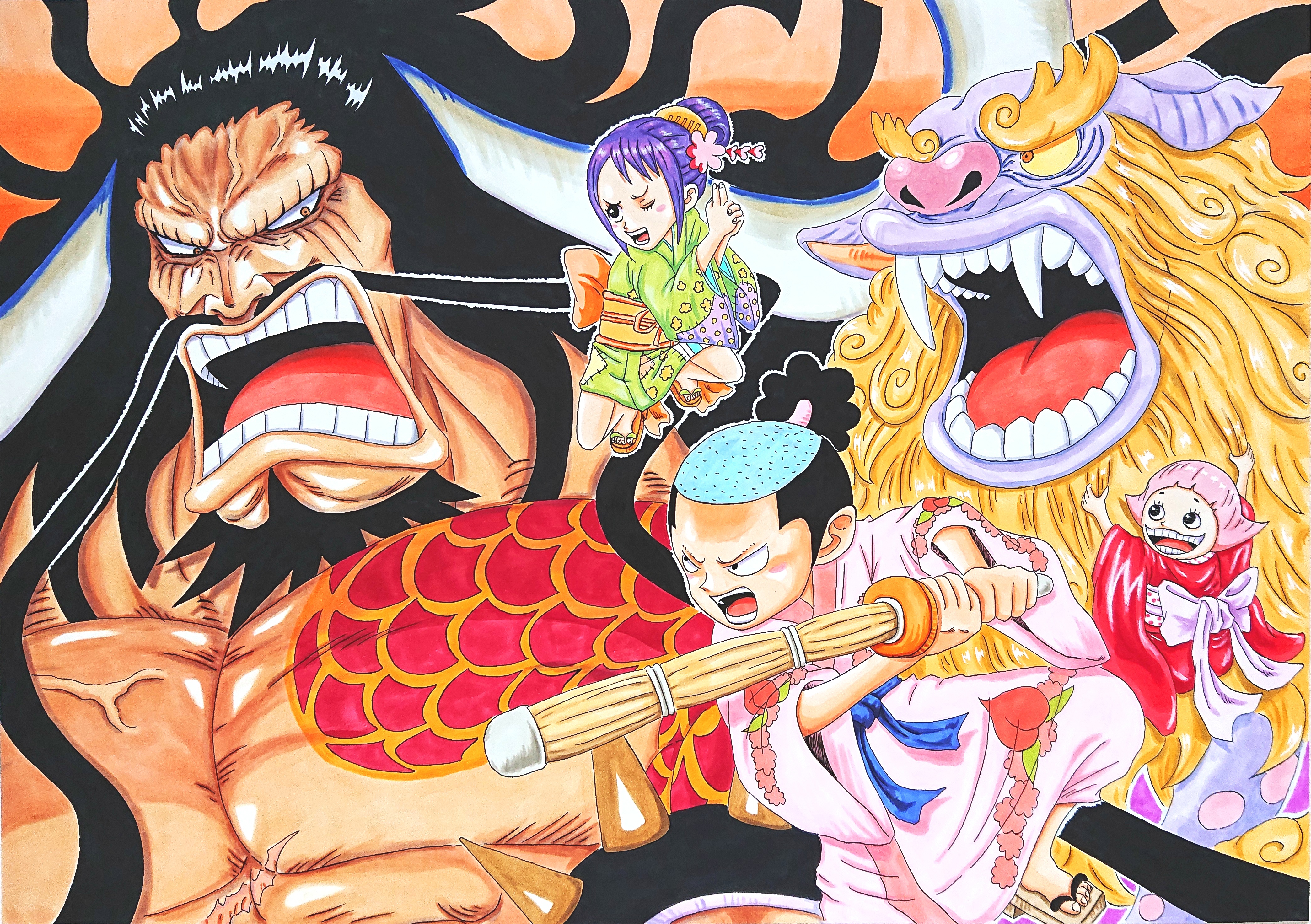 Anime One Piece 4177x2944