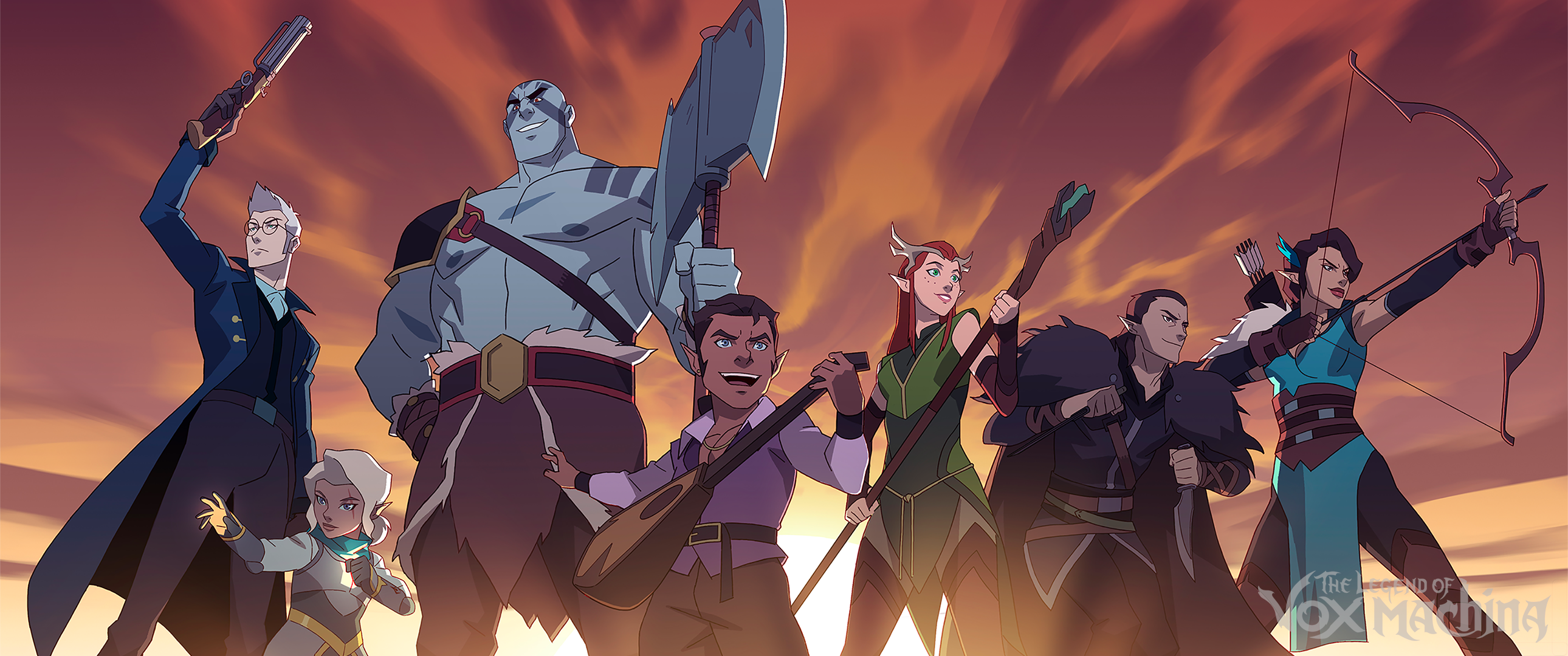 Critical Role The Legend Of Vox Machina Exandria Unlimited TV Series 2580x1080