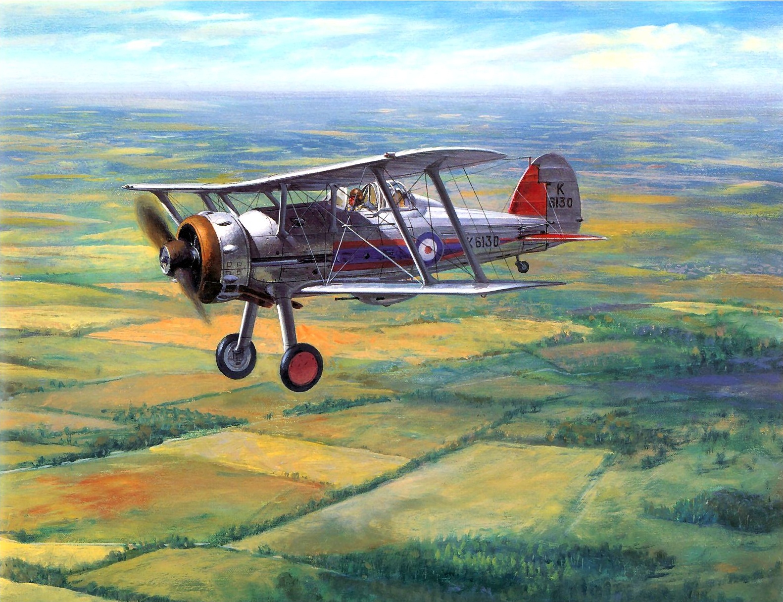 World War Ii Aircraft Airplane Military Military Aircraft War Biplane Gloster Gladiator Royal Air Fo 1582x1216