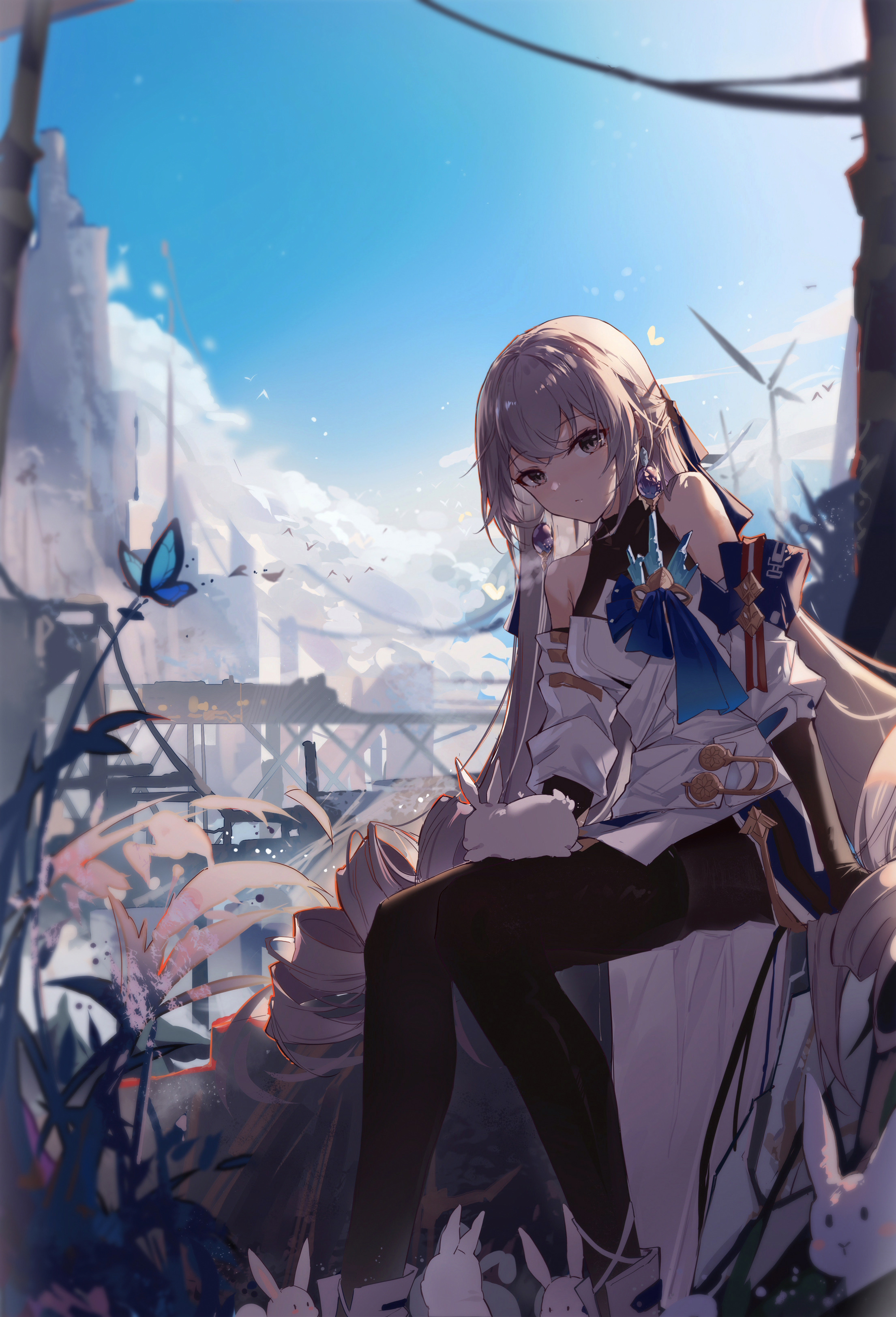 Honkai Star Rail Bronya Honkai Star Rail March 7th Honkai Star Rail Portrait Display Anime Girls Flo 2210x3249