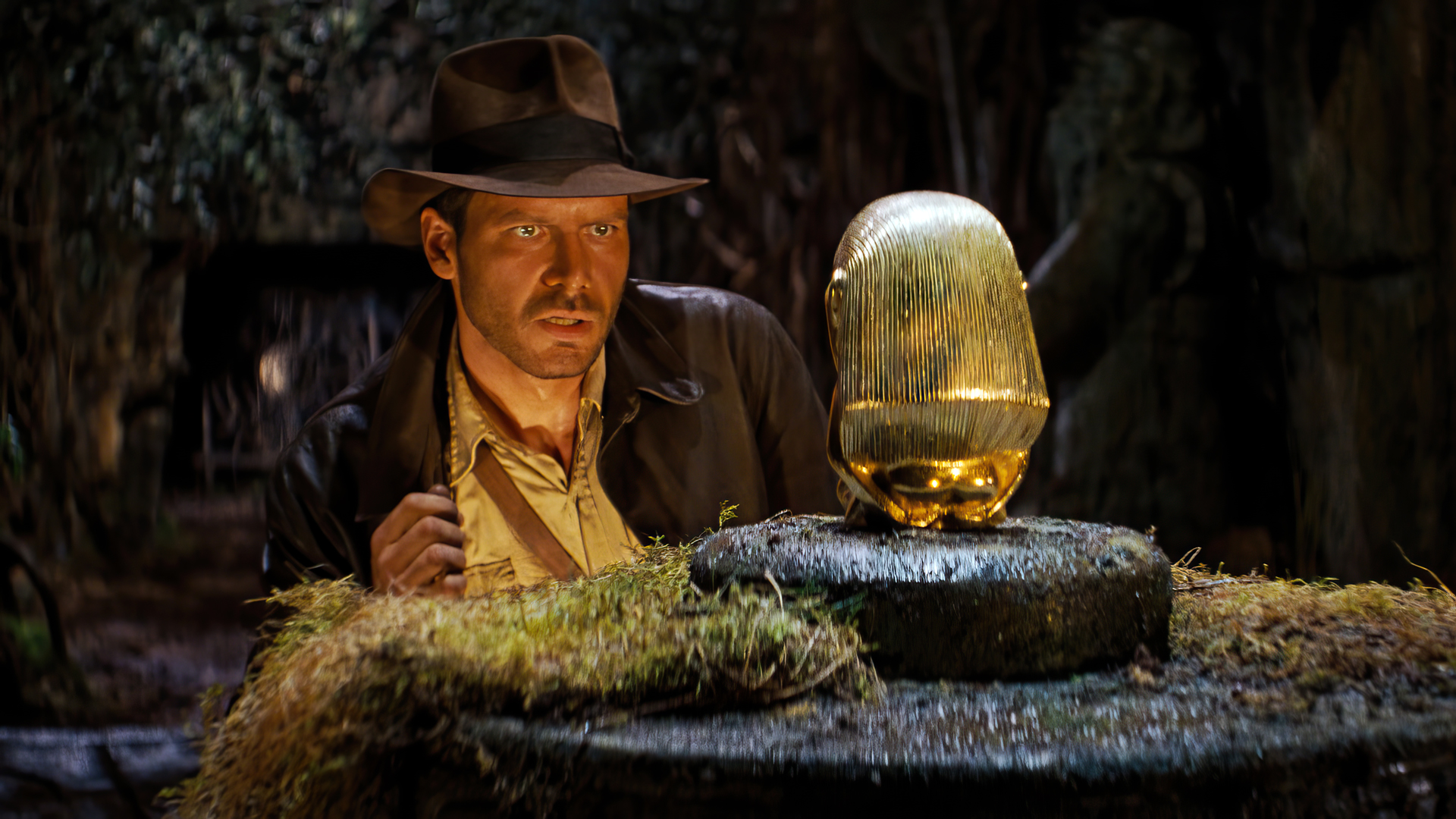 Indiana Jones And The Raiders Of The Lost Ark Harrison Ford Indiana Jones Film Stills Movies Golden  1920x1080