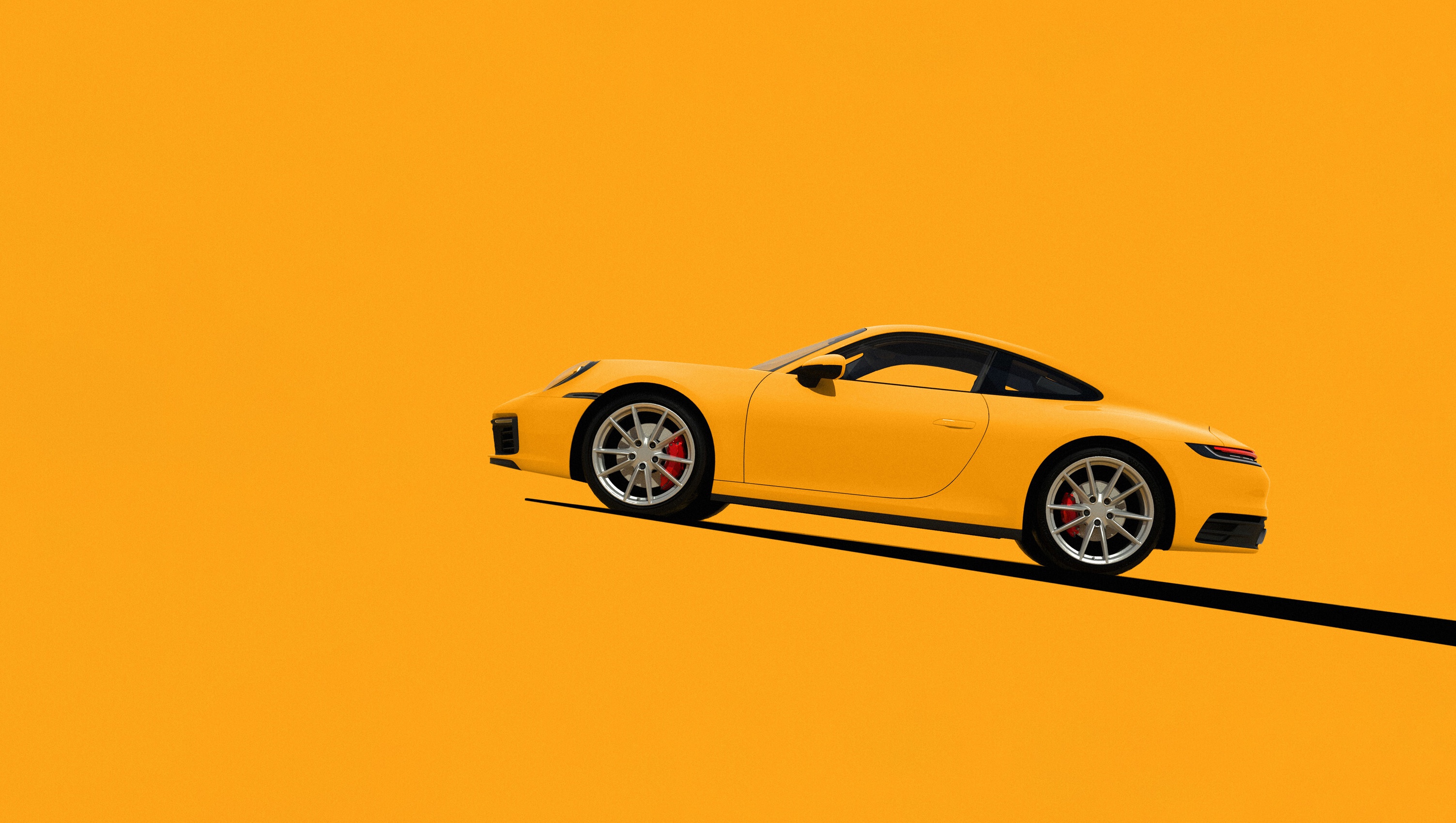 Porsche 911 Porsche Orange Car 3007x1700