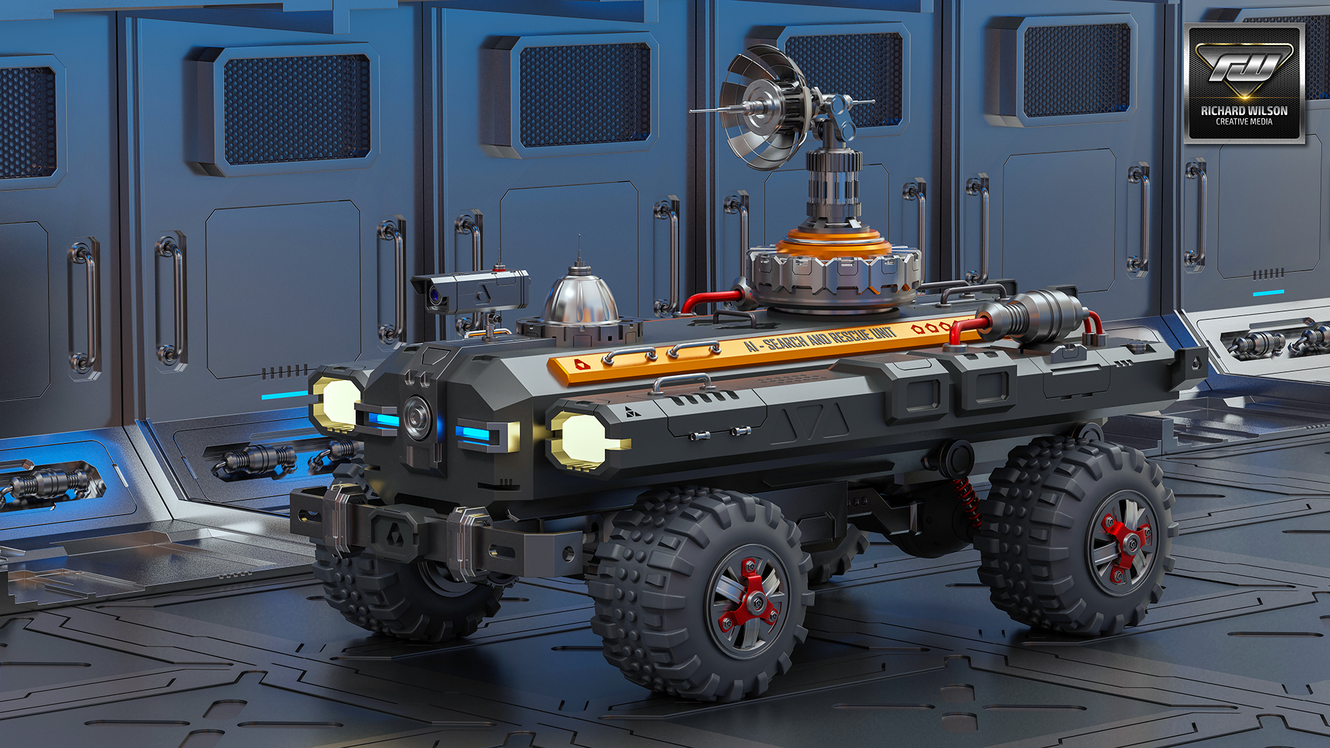 Sci Fi Vehicle 1920x1080